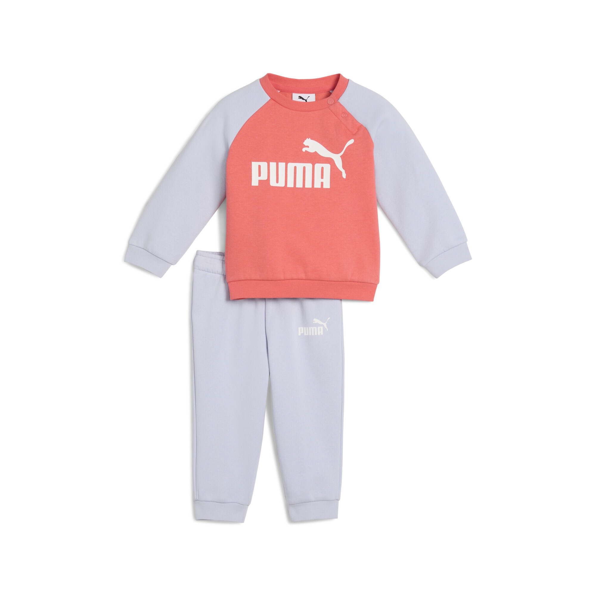PUMA Jogginganzug »Minicats Essentials Raglan Crew Set Kinder«