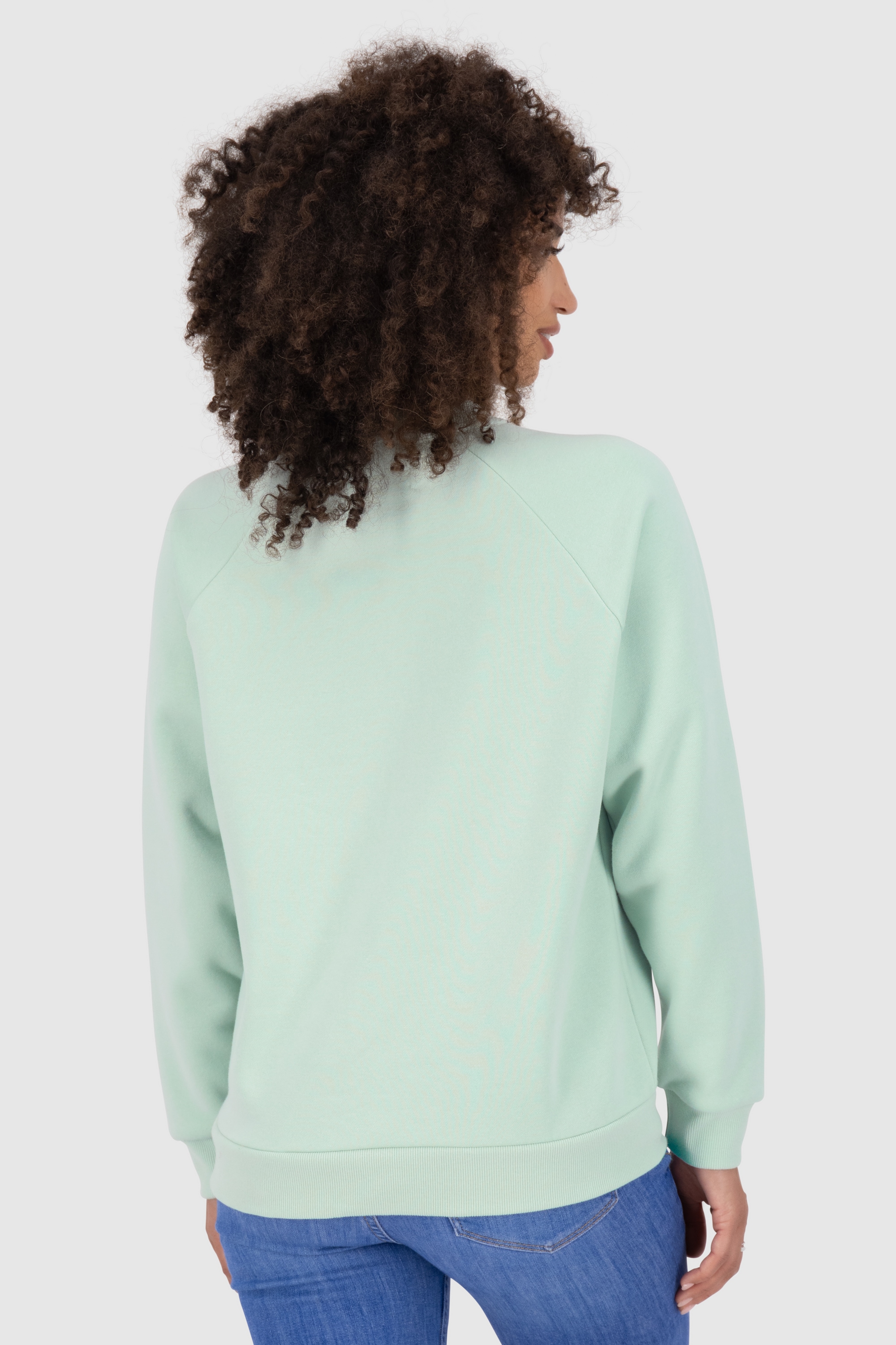 Alife & Kickin Kapuzensweatshirt »Damen NeaAK A«, Basic Pullover mit Rundhalsausschnitt in Oversize Schnittform