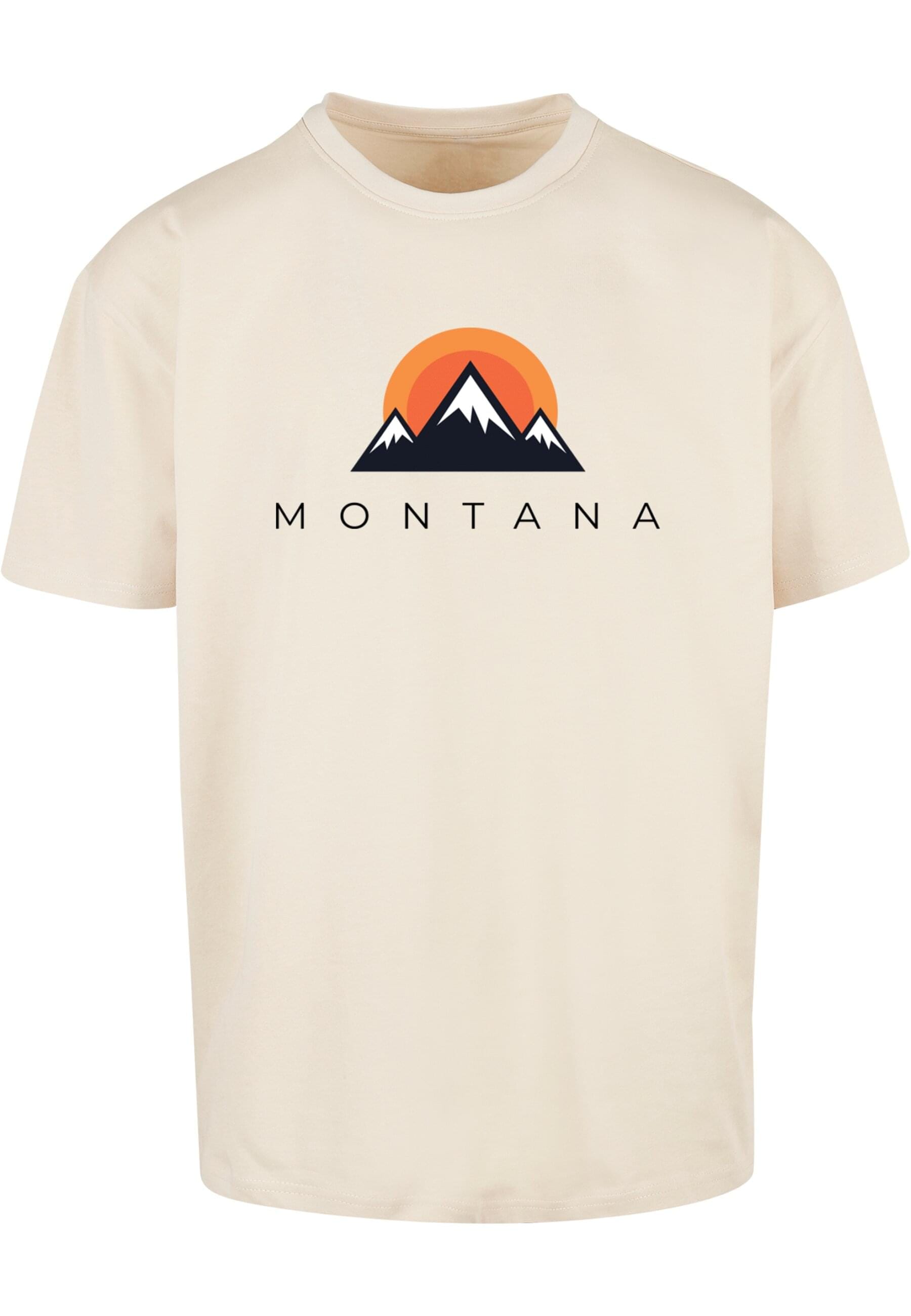 T-Shirt »Merchcode Herren Montana Heavy Oversize Tee-BY102«, (1 tlg.)