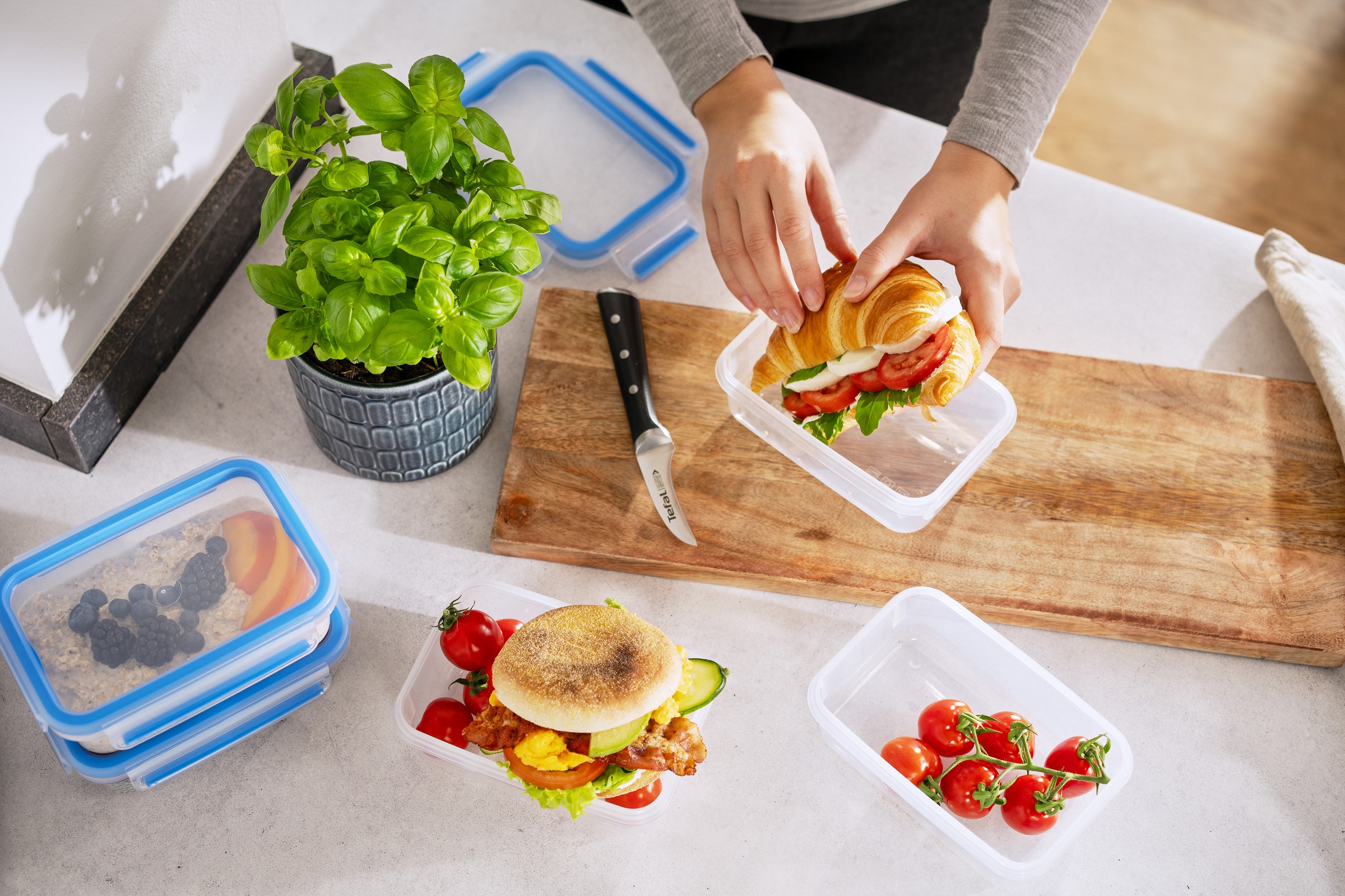 Emsa Frischhaltedose "Clip & Close" Set, 5 Frischhaltedose mit Deckel, 10 t günstig online kaufen