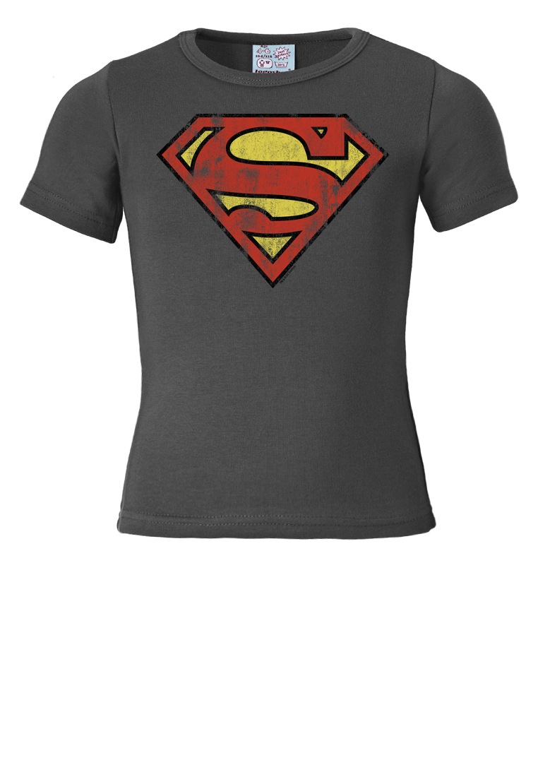 LOGOSHIRT T-Shirt »Superman«, mit coolem Frontprint