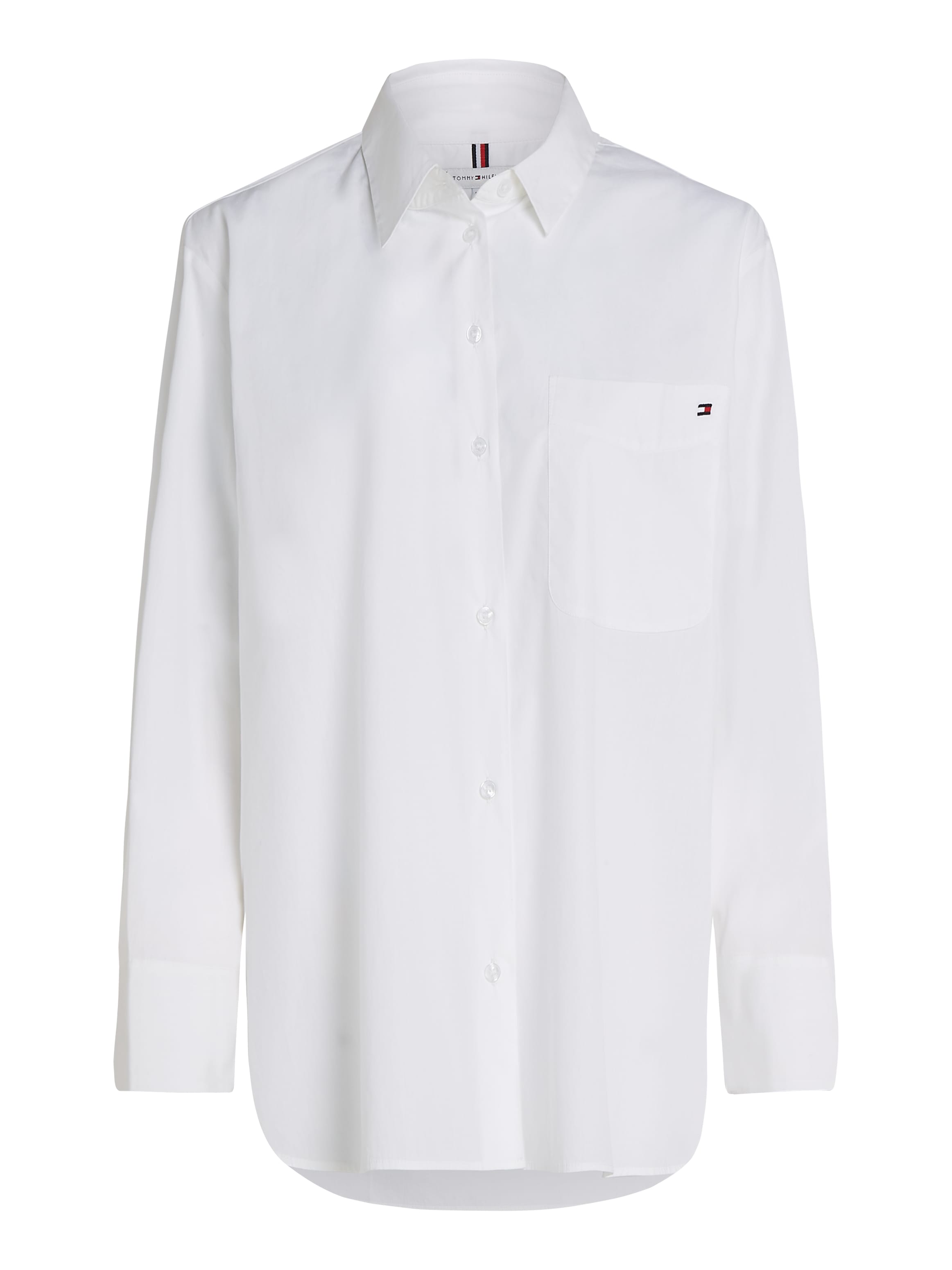 Tommy Hilfiger Hemdbluse »ESS POPLIN EASY FIT SHIRT«