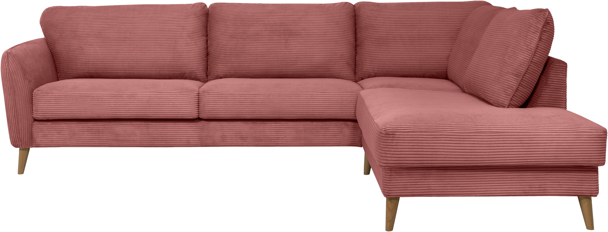 Home affaire Ecksofa "MARSEILLE 278/202 cm, L-Form, Ottom. rechts/links, ve günstig online kaufen
