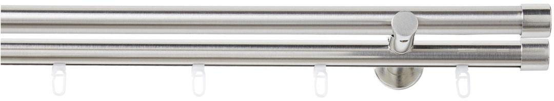 Good Life Kombi-Vorhangstange "Gorra" Ø 20 mm 2 läufig-läufig Fixmaß günstig online kaufen