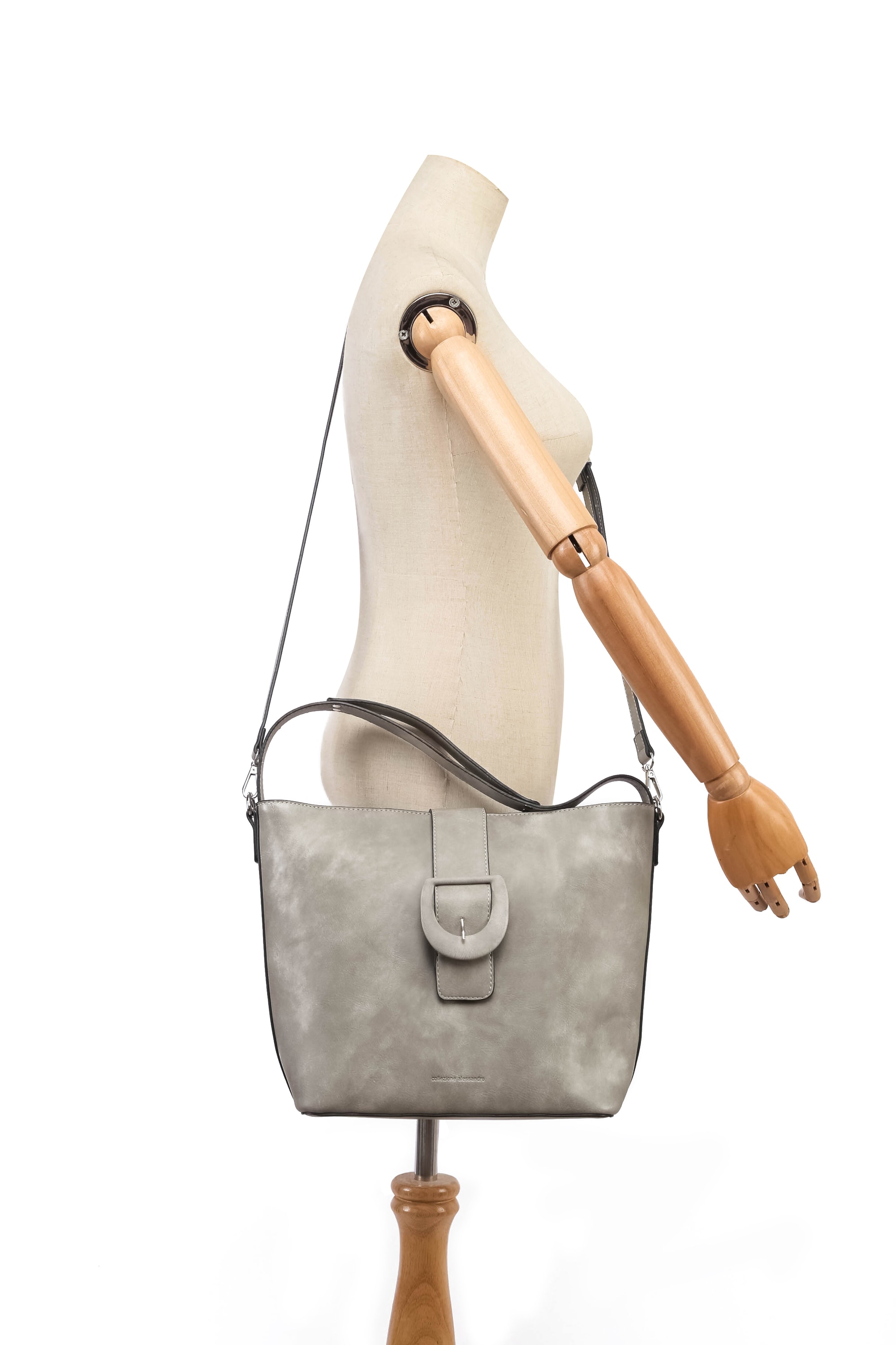 COLLEZIONE ALESSANDRO Schultertasche »Raffi«, aus griffechtem Lederimitat