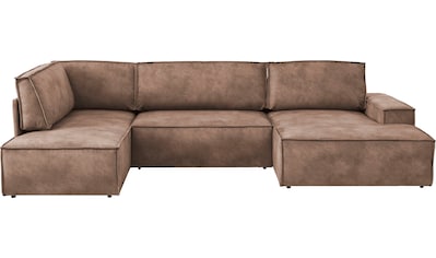 Wohnlandschaft »SHERWOOD XXL 329 cm Schlafsofa, U-Form«