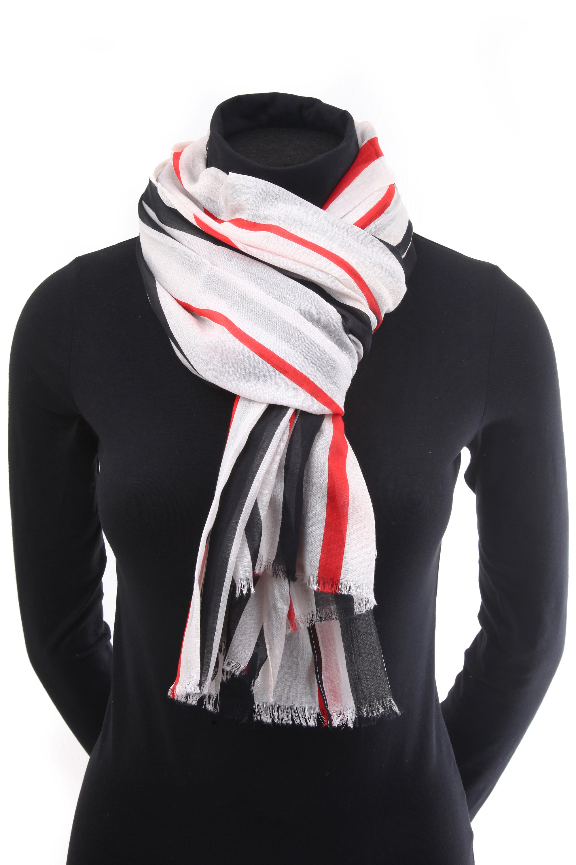 COLLEZIONE ALESSANDRO Modeschal "Liane" 1 Stk. breit, mit Streifen günstig online kaufen