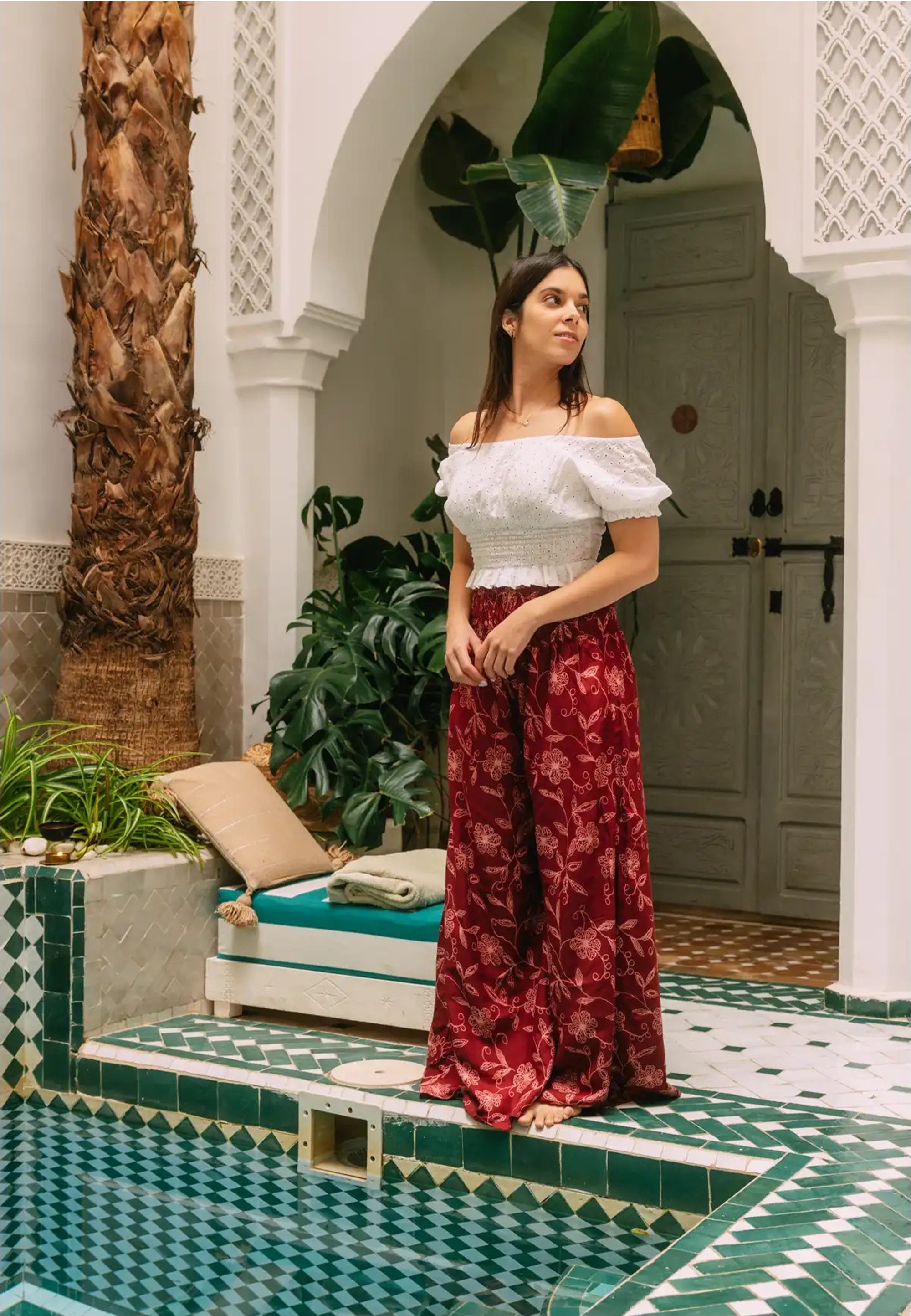 paigh Palazzohose  mit hohem Bund
