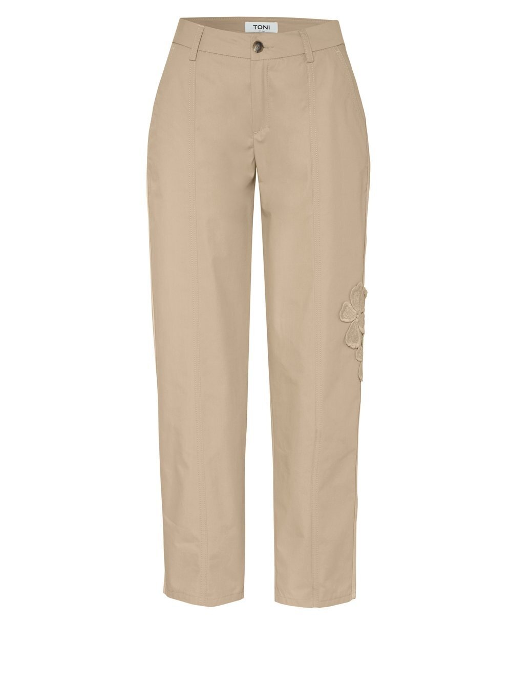 TONI Cargohose »Elli Barrel«  mit Blüten-Patches