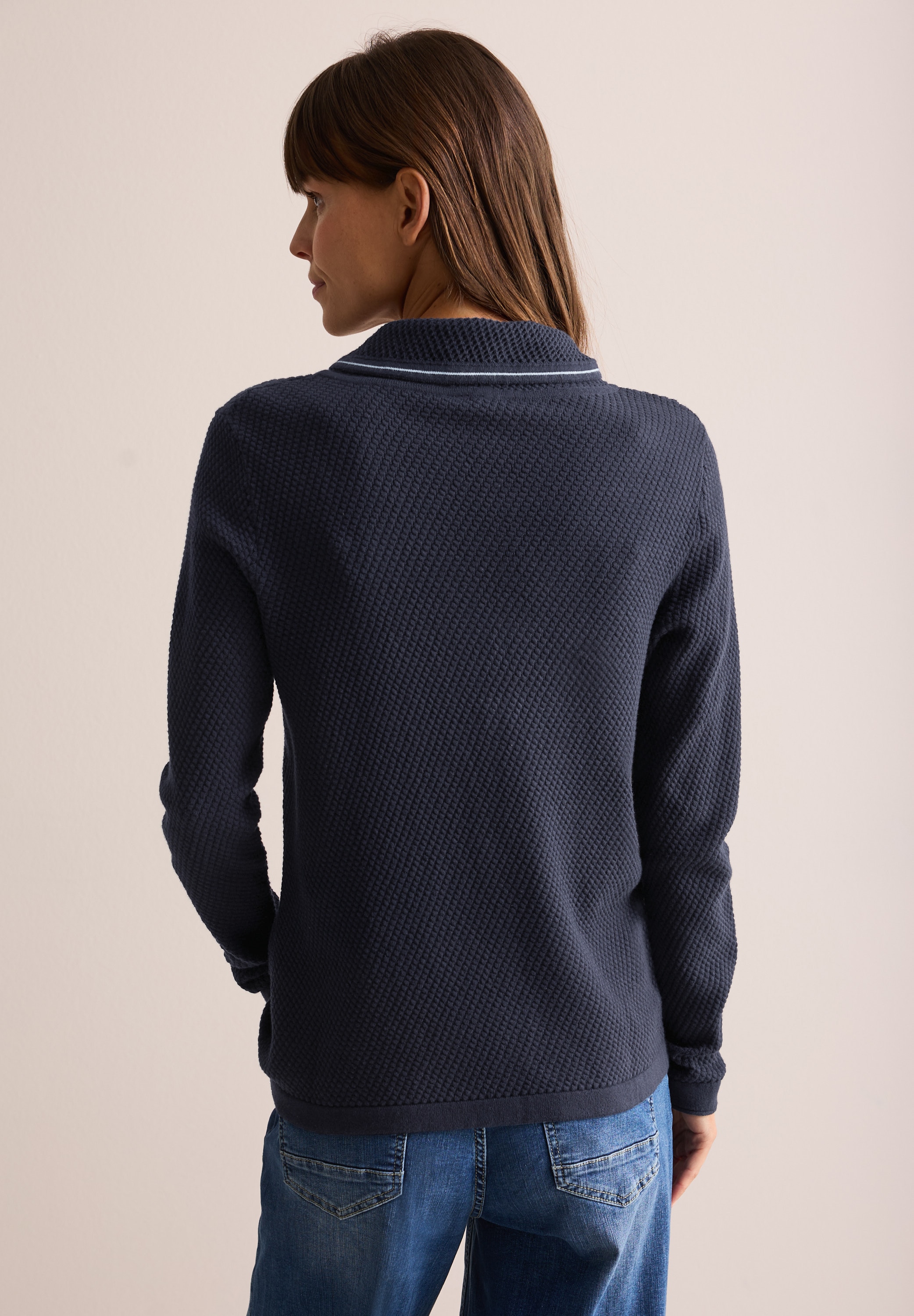 Cecil Strickpullover, aus reiner Baumwolle