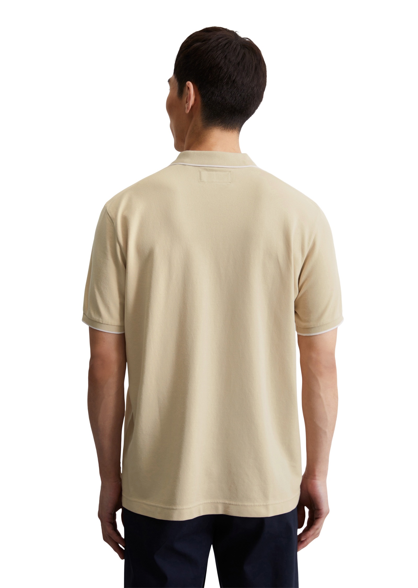 Marc O'Polo Poloshirt »aus Bio-Baumwoll-Mix«