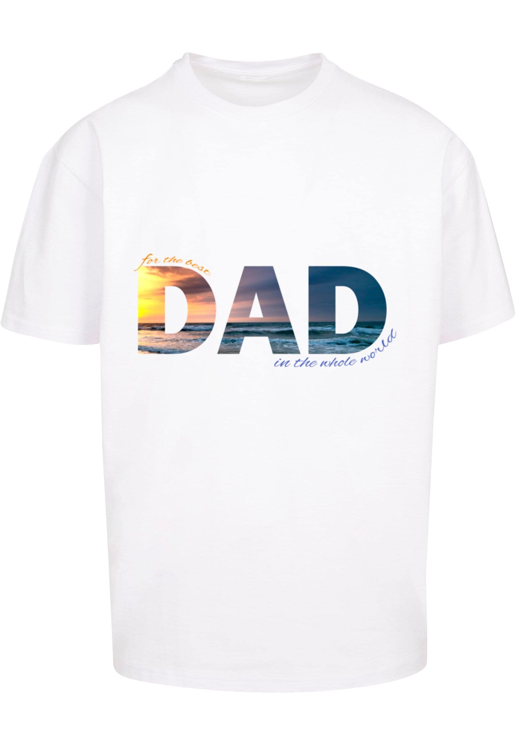 Merchcode T-Shirt "Merchcode Herren For The Best Dad Heavy Oversize Tee" günstig online kaufen