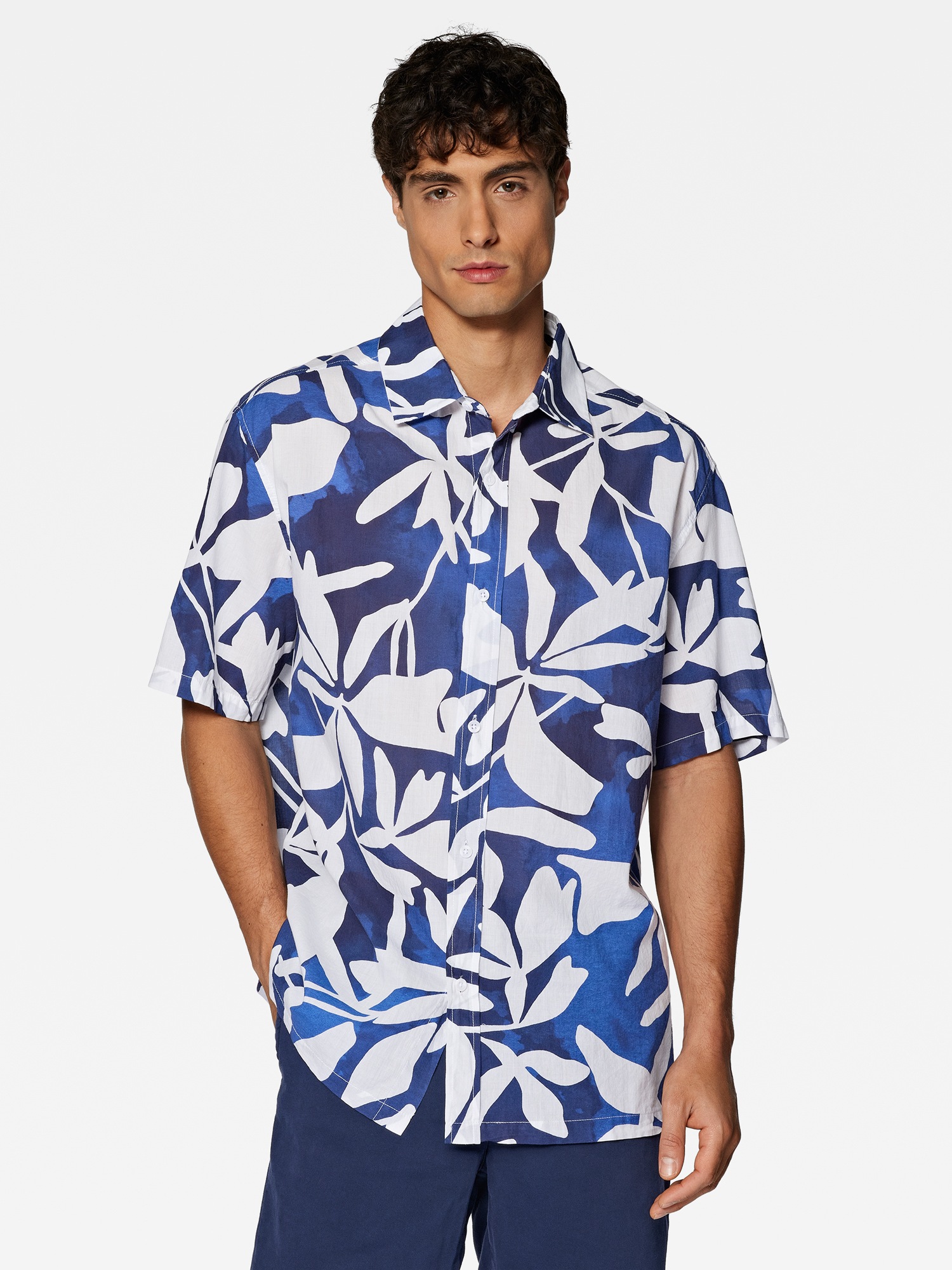 Mavi Langarmhemd »PRINTED SHIRT«, Kurzarmhemd