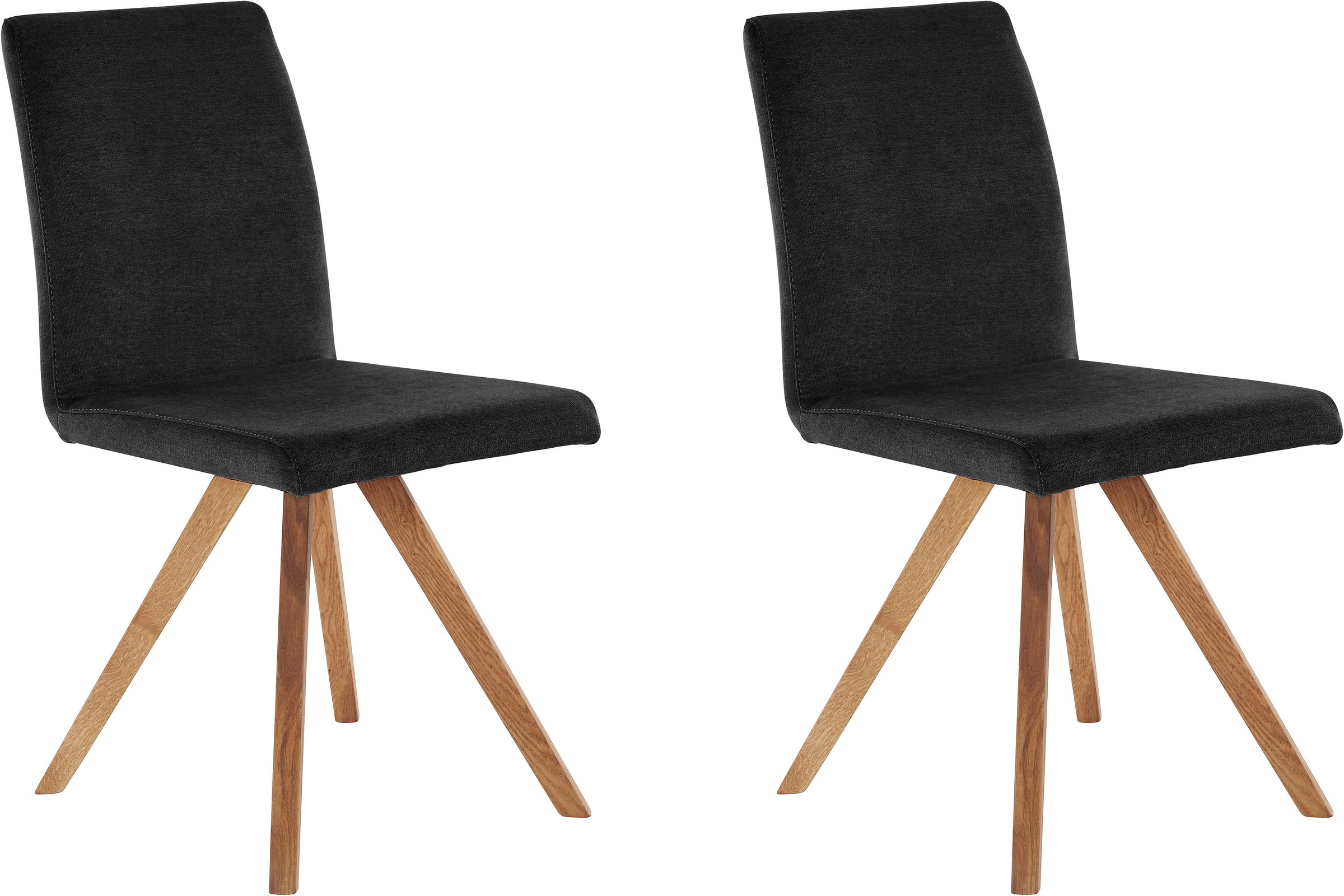 Home affaire Schalenstuhl "Rio" (Set) 2 Stk. Struktur fein Bezug in Kunstle günstig online kaufen
