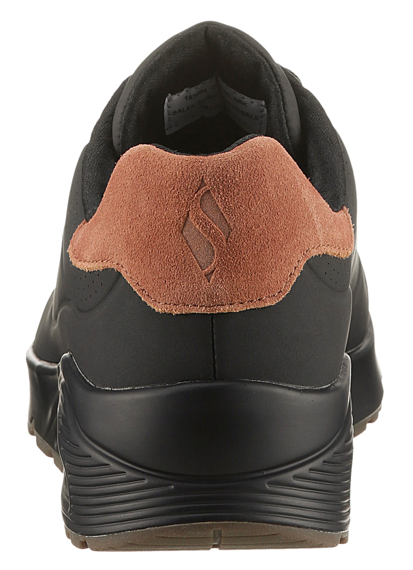 Skechers Sneaker »UNO-SUITED ON AIR«, Freizeitschuh, Halbschuh, Schnürschuh mit modischer Keilsohle