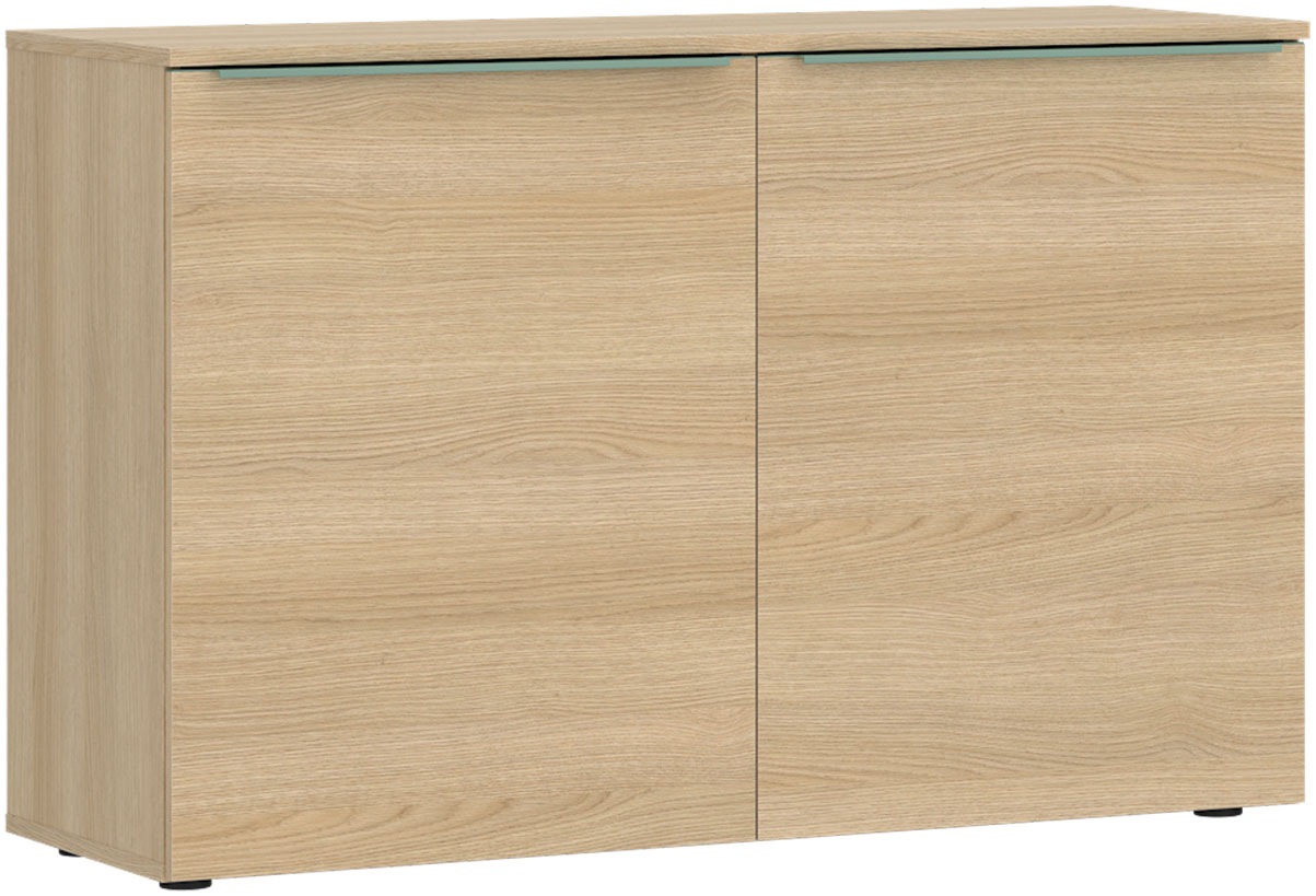 TOM TAILOR HOME Kommode Sideboard mit 2 Türen, Softclose,viel Stauraum mit Farbkick