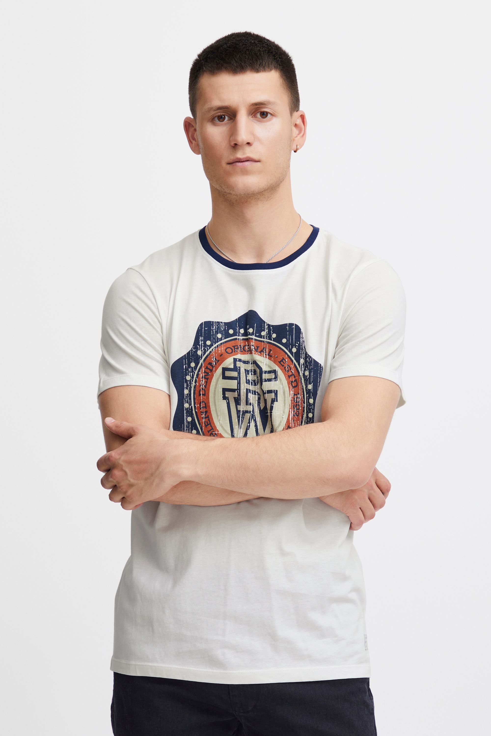 Blend T-Shirt "BHOrion" Basic T-Shirt mit Rundhalsausschnitt günstig online kaufen