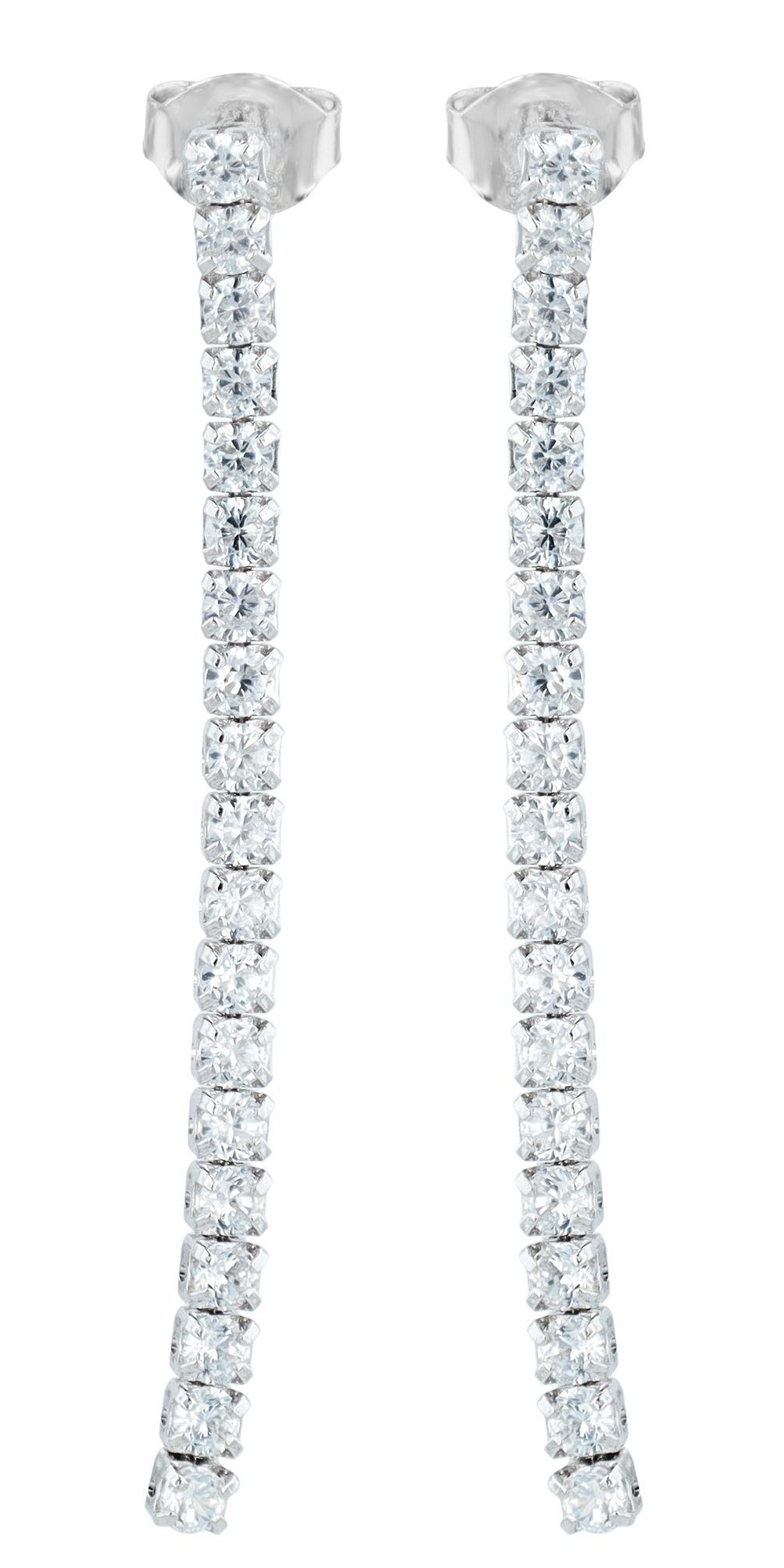 Adelia´s Paar Ohrhänger "Damen Ohrringe – Ohrstecker aus 925 Silber mit Zir günstig online kaufen