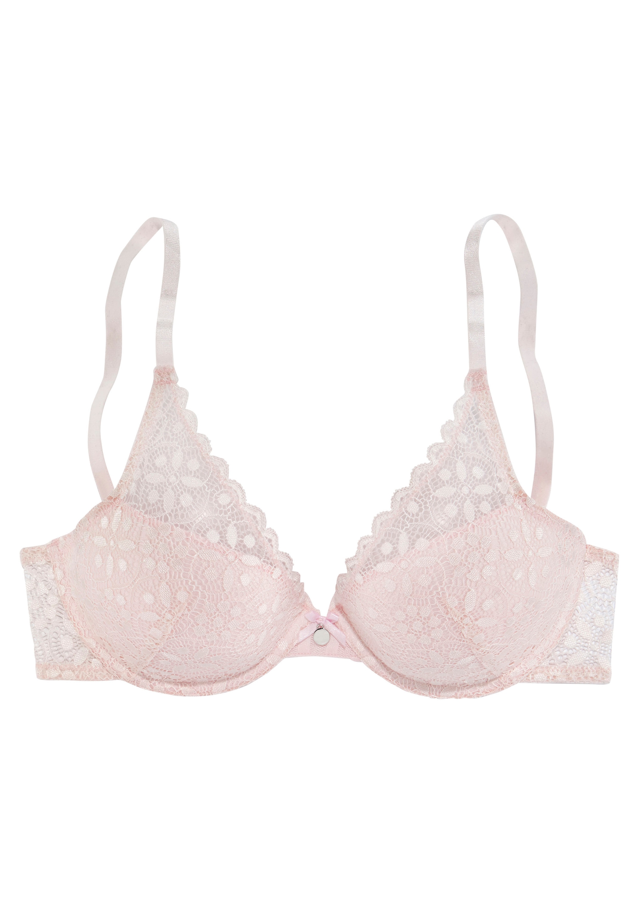 s.Oliver Push-up-BH »Amelie«, aus floraler, transparenter Spitze, Dessous