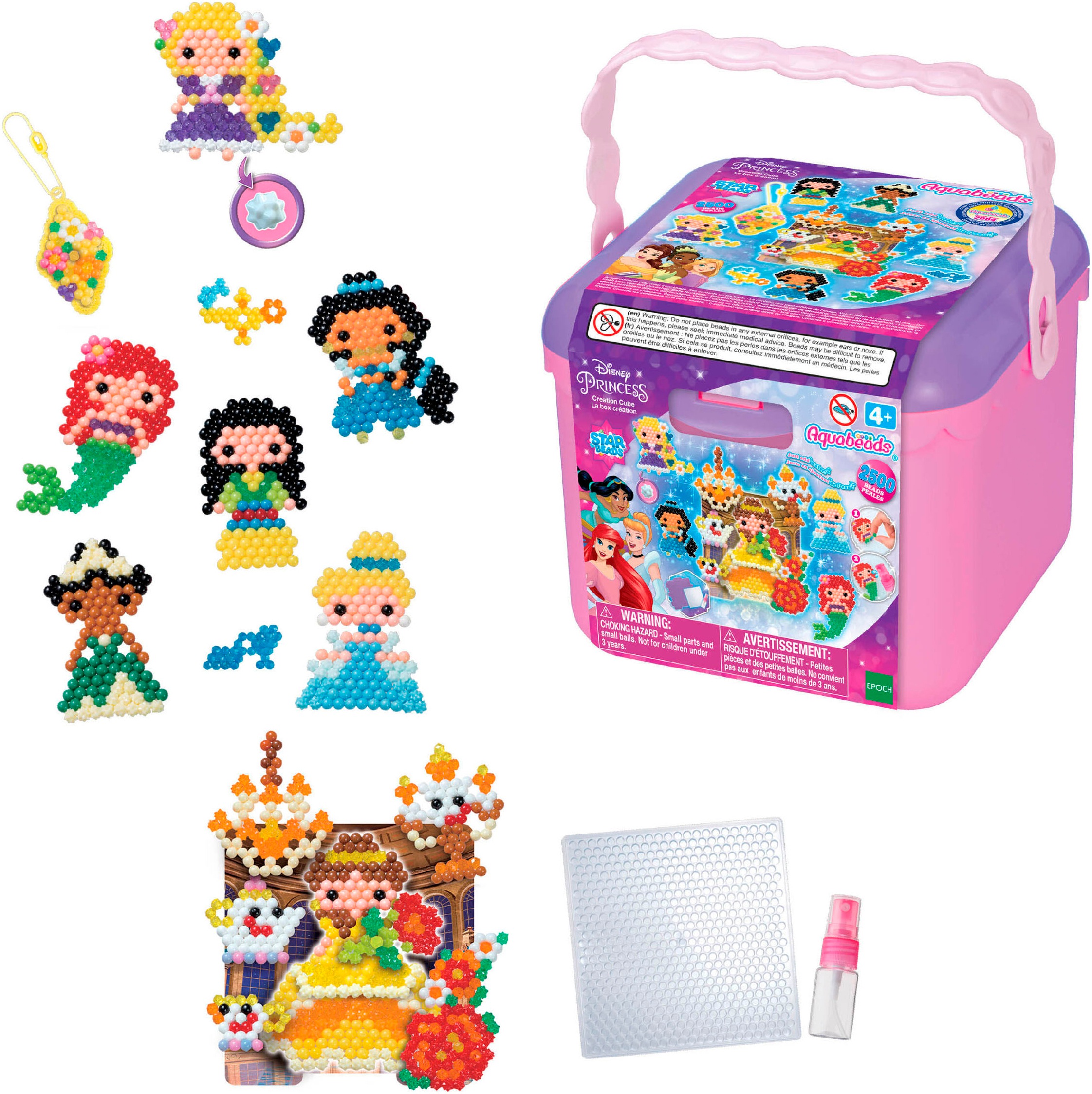 Aquabeads Kreativset »Kreativwürfel Prinzessin«