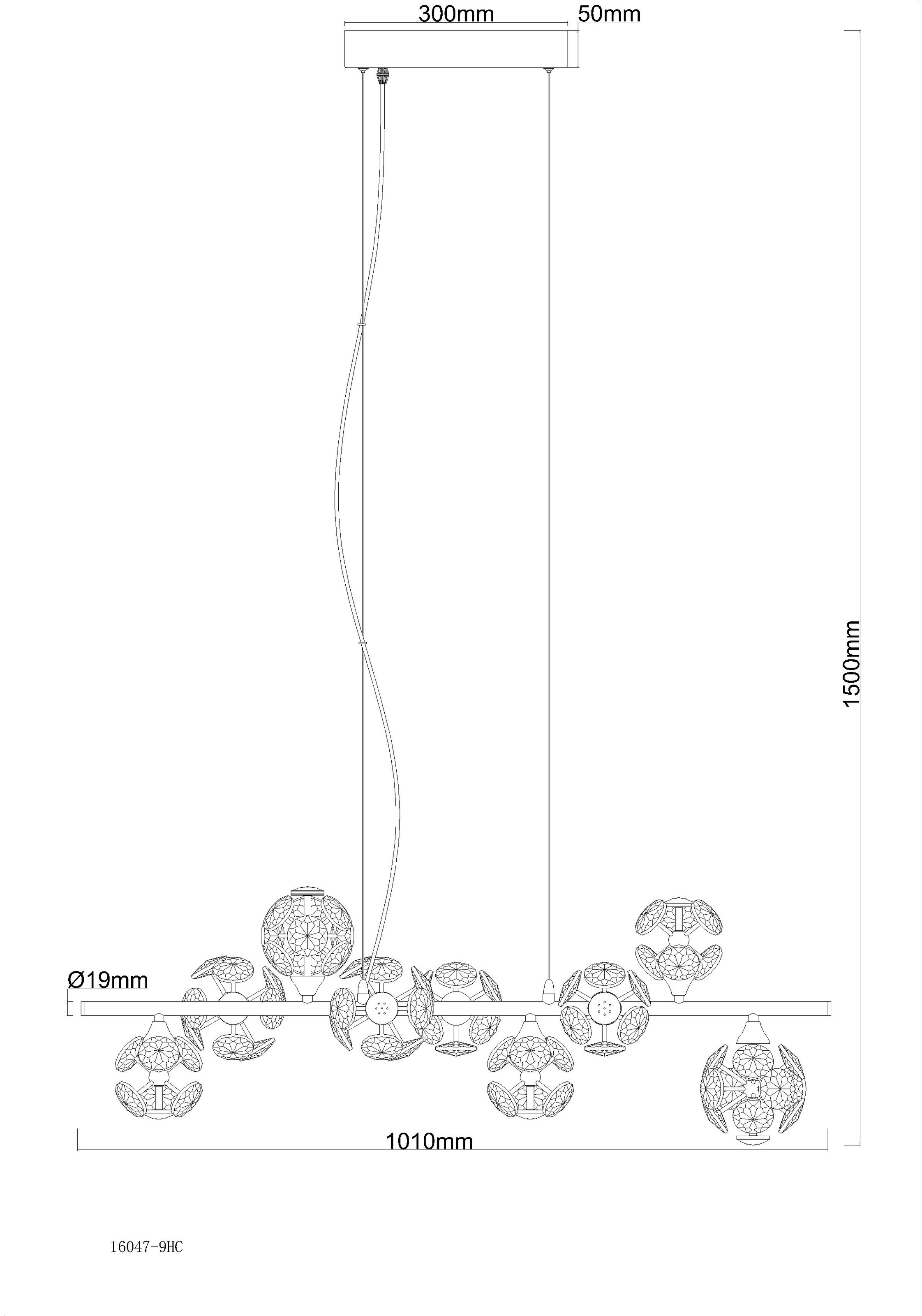 GLOBO LIGHTING Hängeleuchte »VIRINA« LED-Modul 1 Stk. Warmweiß Hängelampe Esszimmer-Leuchte Esstischleuchte Wohnzimmer