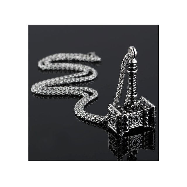 Firetti Kette mit Anhänger »Schmuck Geschenk, Thor Hammer« ▷ kaufen | BAUR