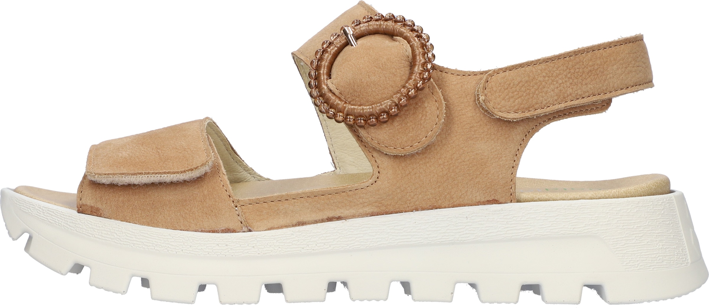 Waldläufer Plateausandale »H-NELE«  Sommerschuh, Klettschuh in Komfortweite H (= sehr weit)