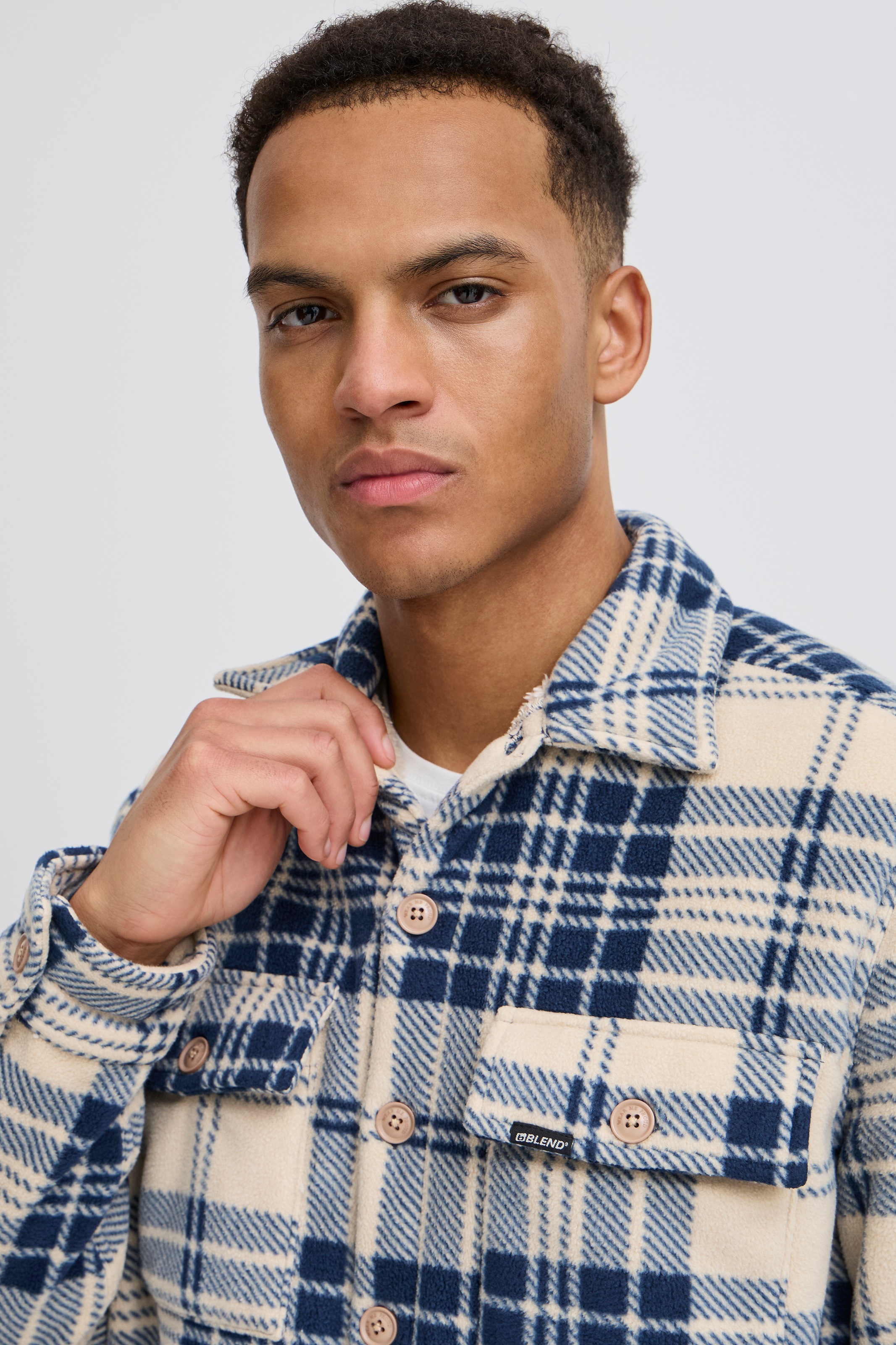 Thumbnail - Blend Langarmhemd "BHBAKI Shirt"