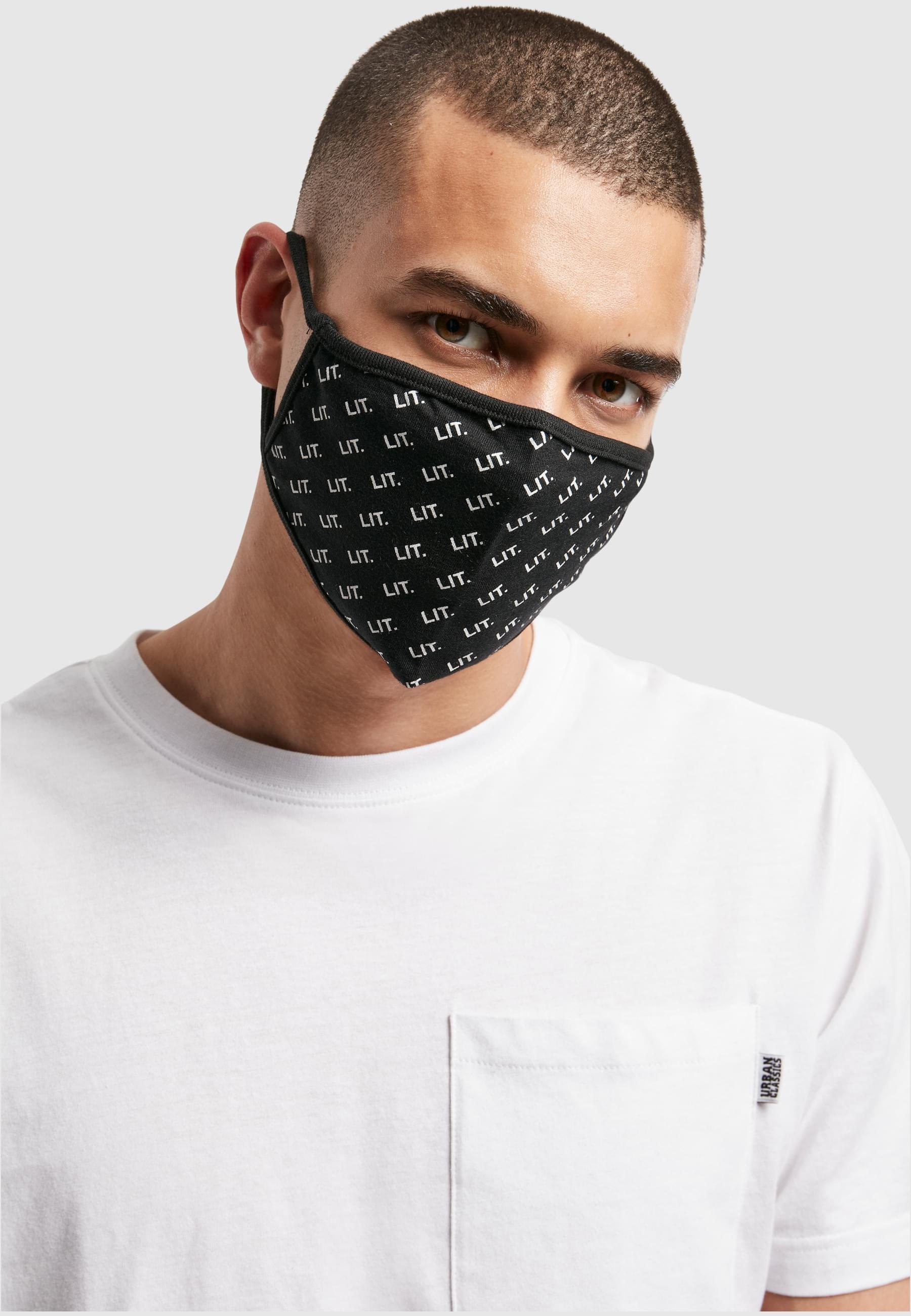 MisterTee Mund-Nasen-Maske »MisterTee Unisex Roses Face Mask 2-Pack«