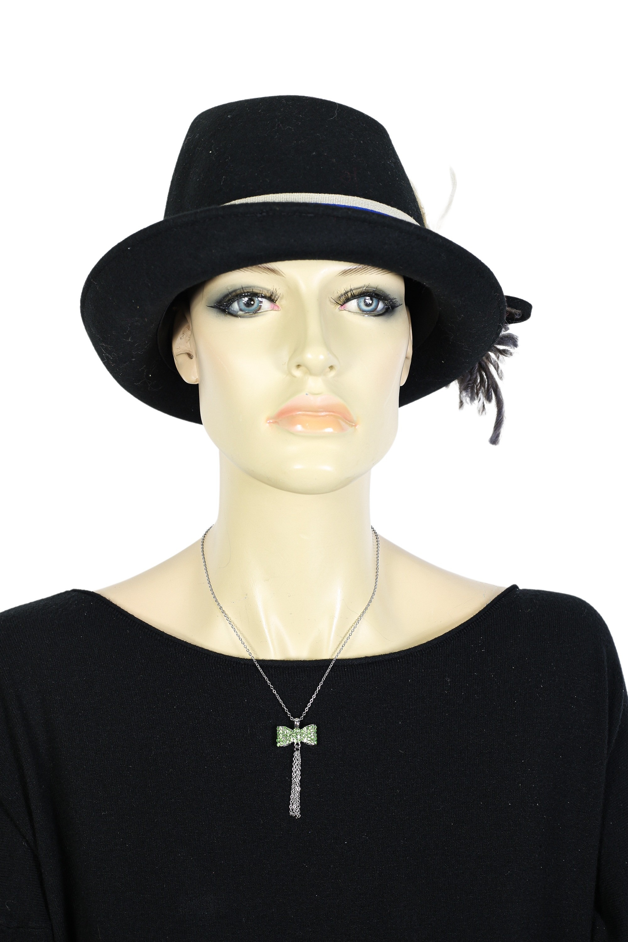 COLLEZIONE ALESSANDRO Kette mit Anhänger »Steffi« mit Strassschleife