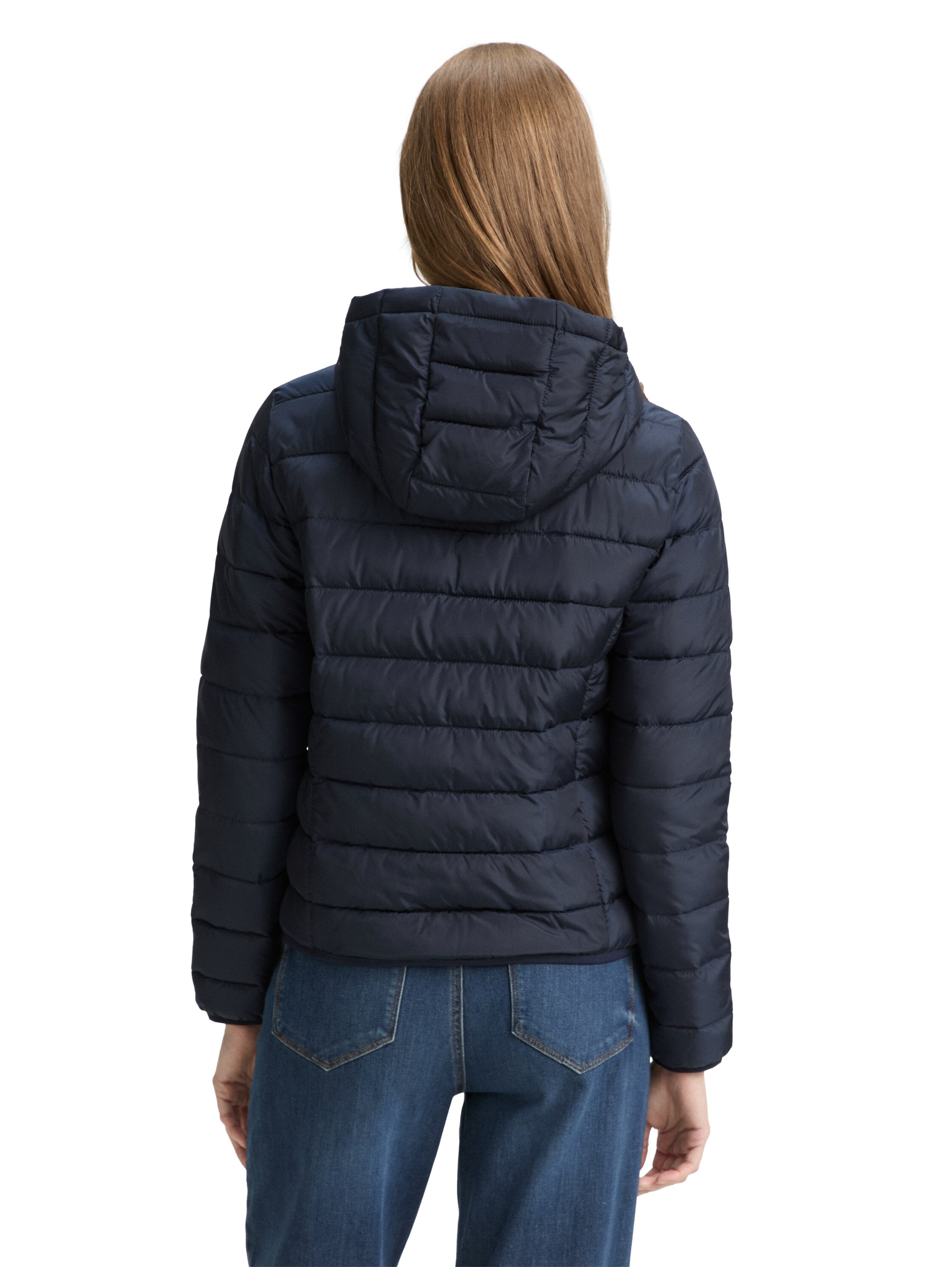 TOM TAILOR Denim Steppjacke, mit Kapuze, mit Kapuze günstig online kaufen