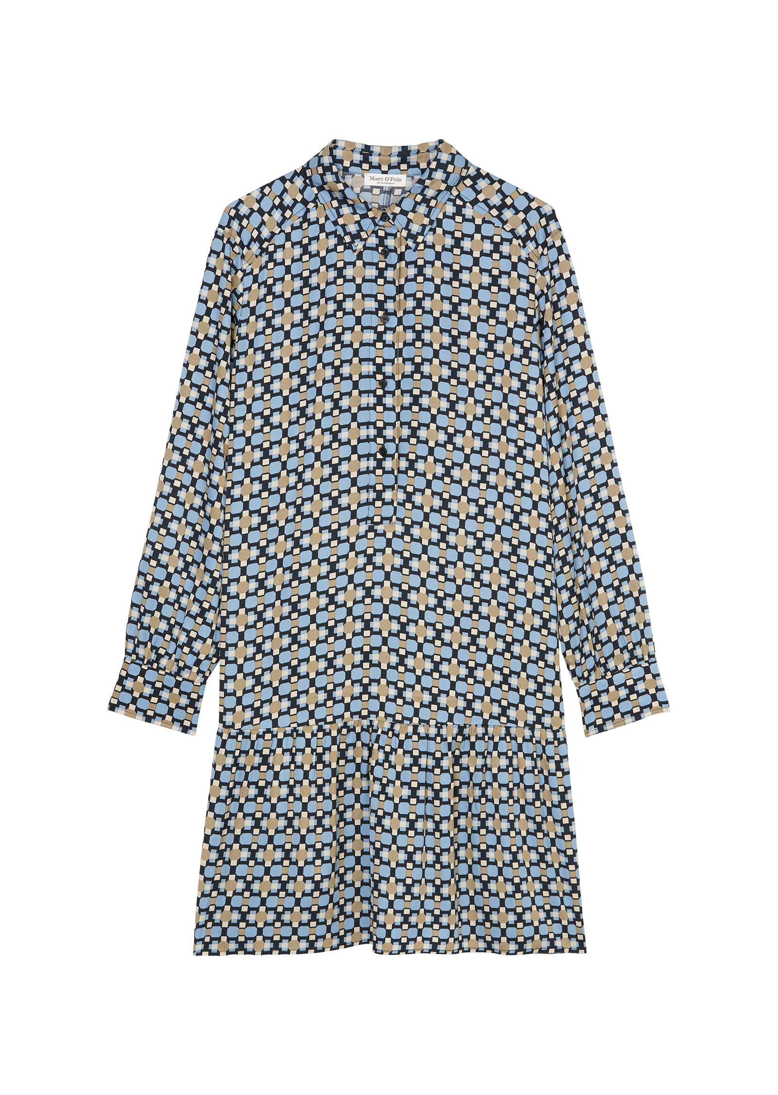 Marc O'Polo Hemdblusenkleid »aus LENZING™ ECOVERO™«
