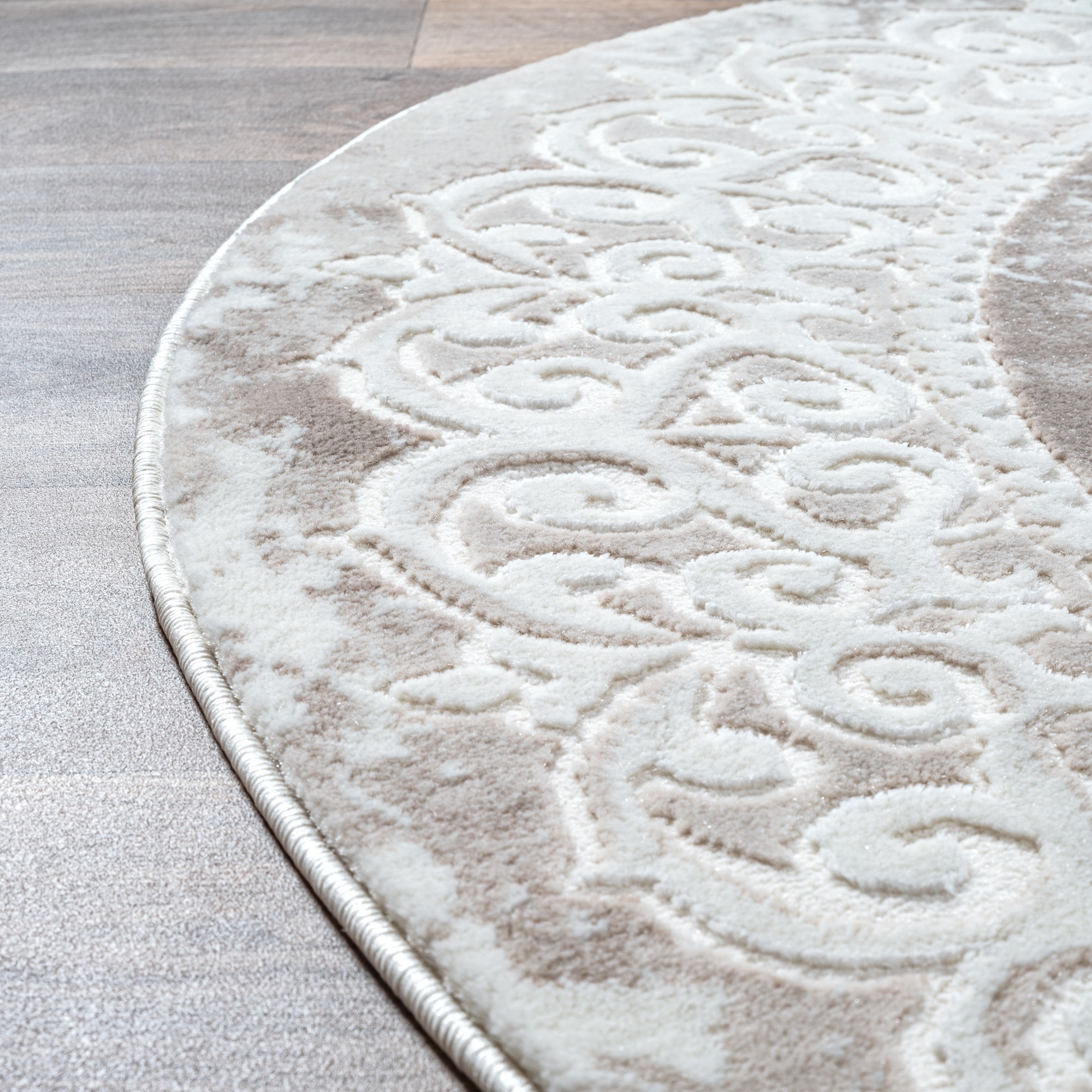 Sanat Teppich »Harmony 3205« rund 12 mm Höhe Wohnzimmer, Orient Optik, Kurzflor, Schlafzimmer, auch als Läufer