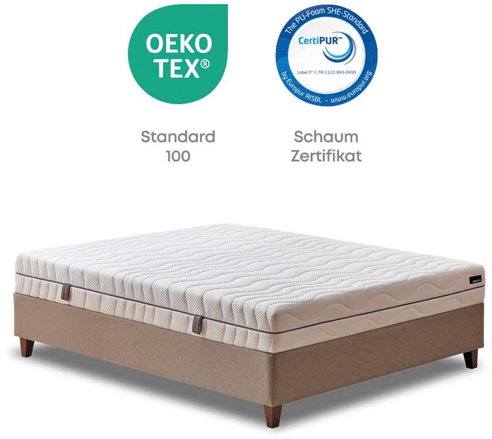 Yatas Bedding Komfortschaummatratze "Royal Comfort 7, Matratze 90x200, 140x günstig online kaufen