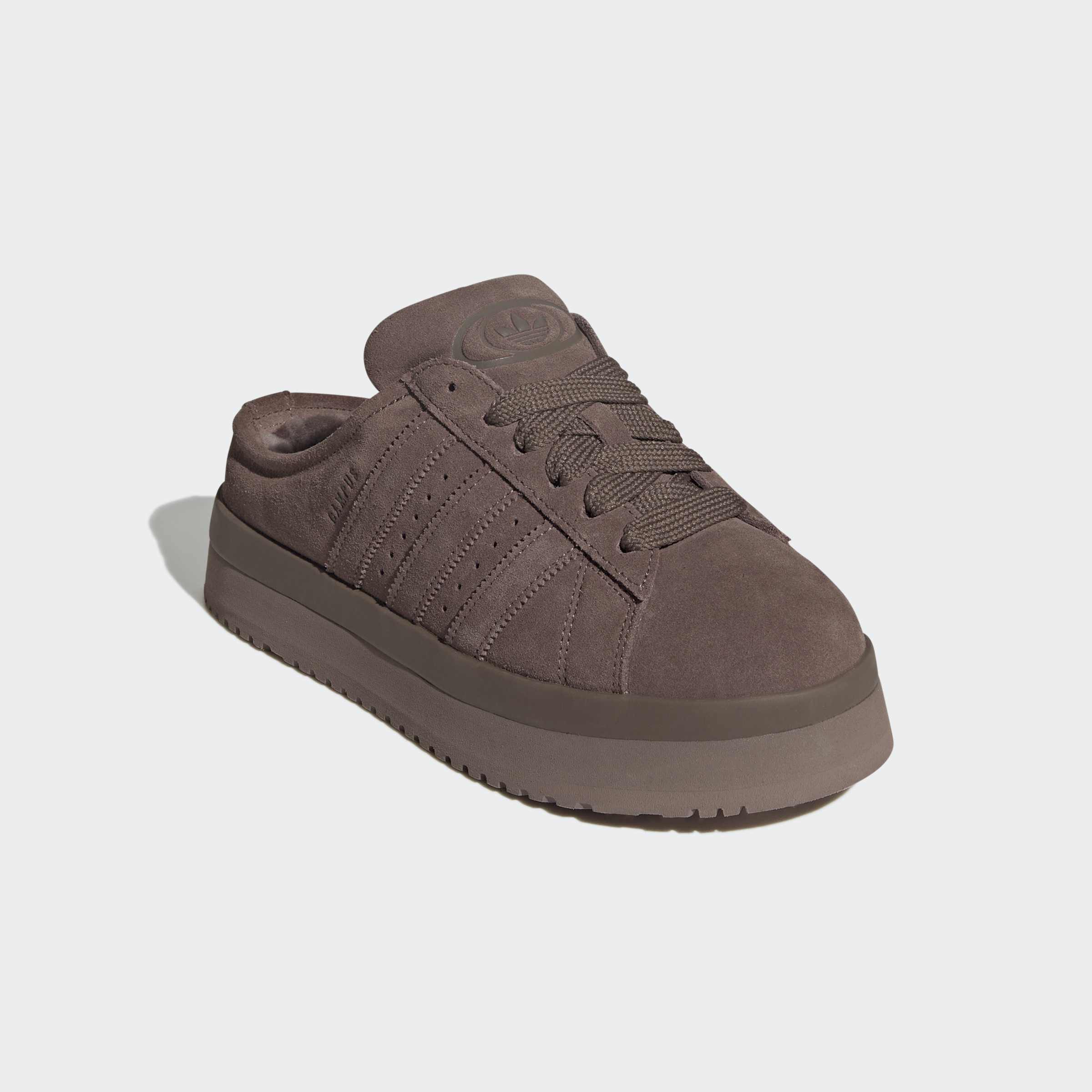 adidas Originals Clog "CAMPUS 00ER WINTER LOW" Hausschuh, Pantolette, Mule, Slipper mit Plateua für Herbst und Winter