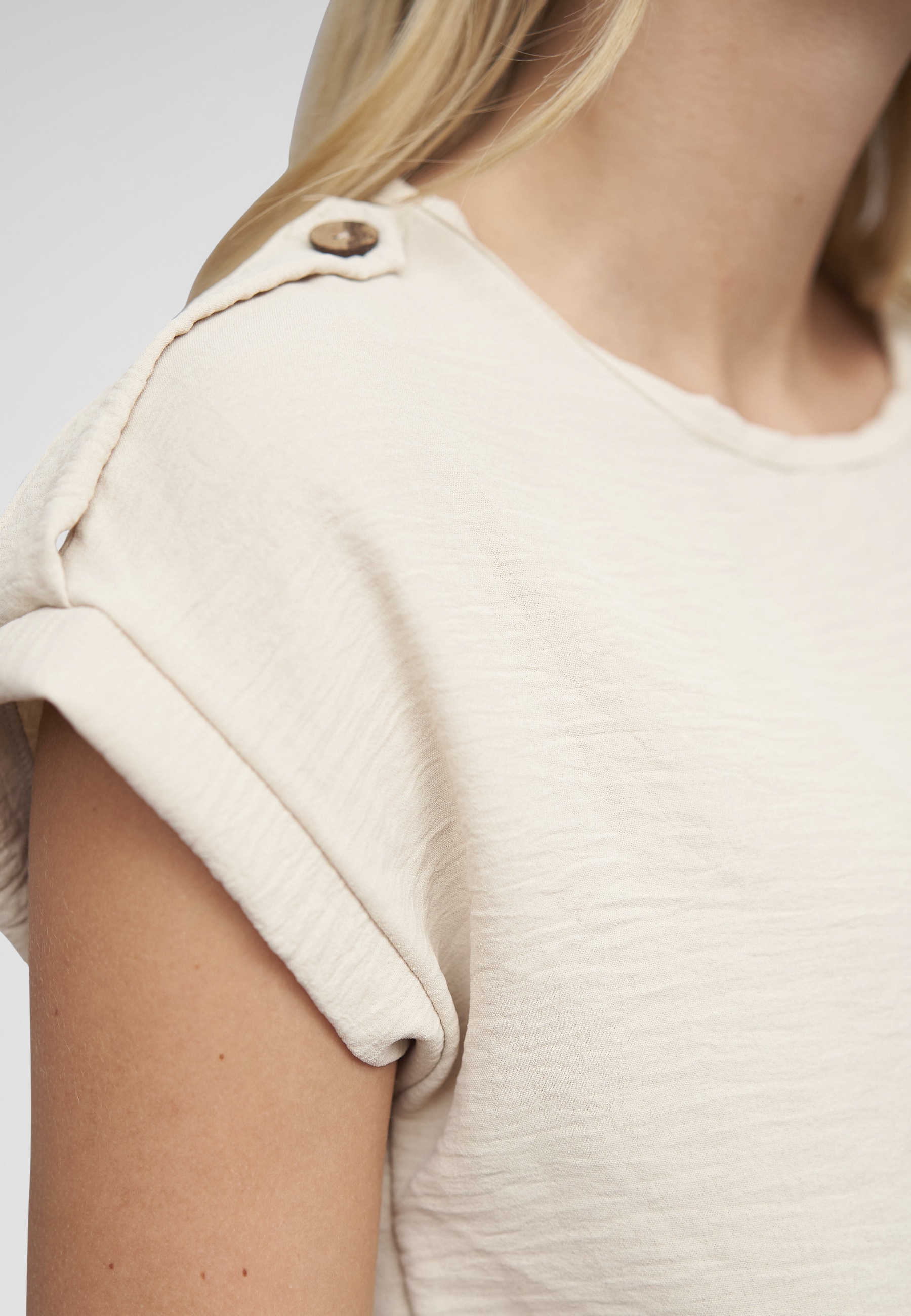 CLOUD 5IVE Muskelshirt »CLOUD 5IVE Musselin Top with knot detail« 1 Stk.