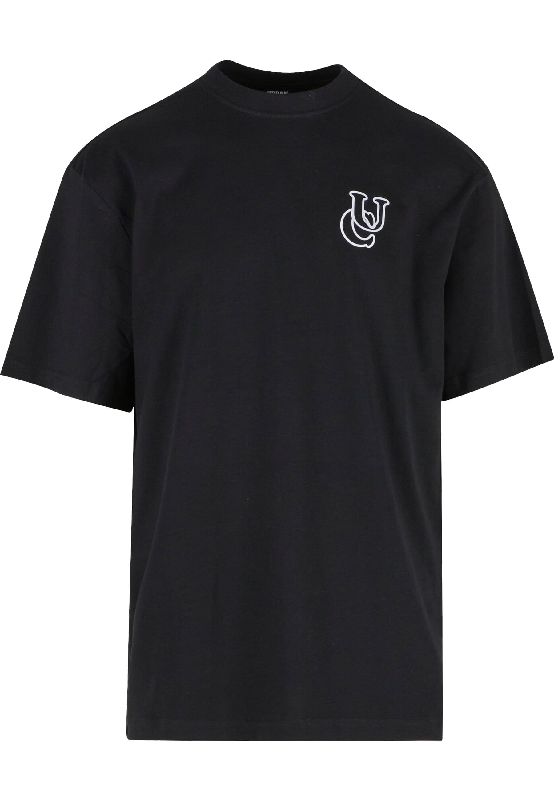 URBAN CLASSICS T-Shirt "Urban Classics UC Shiny Logo Tall Tee" günstig online kaufen