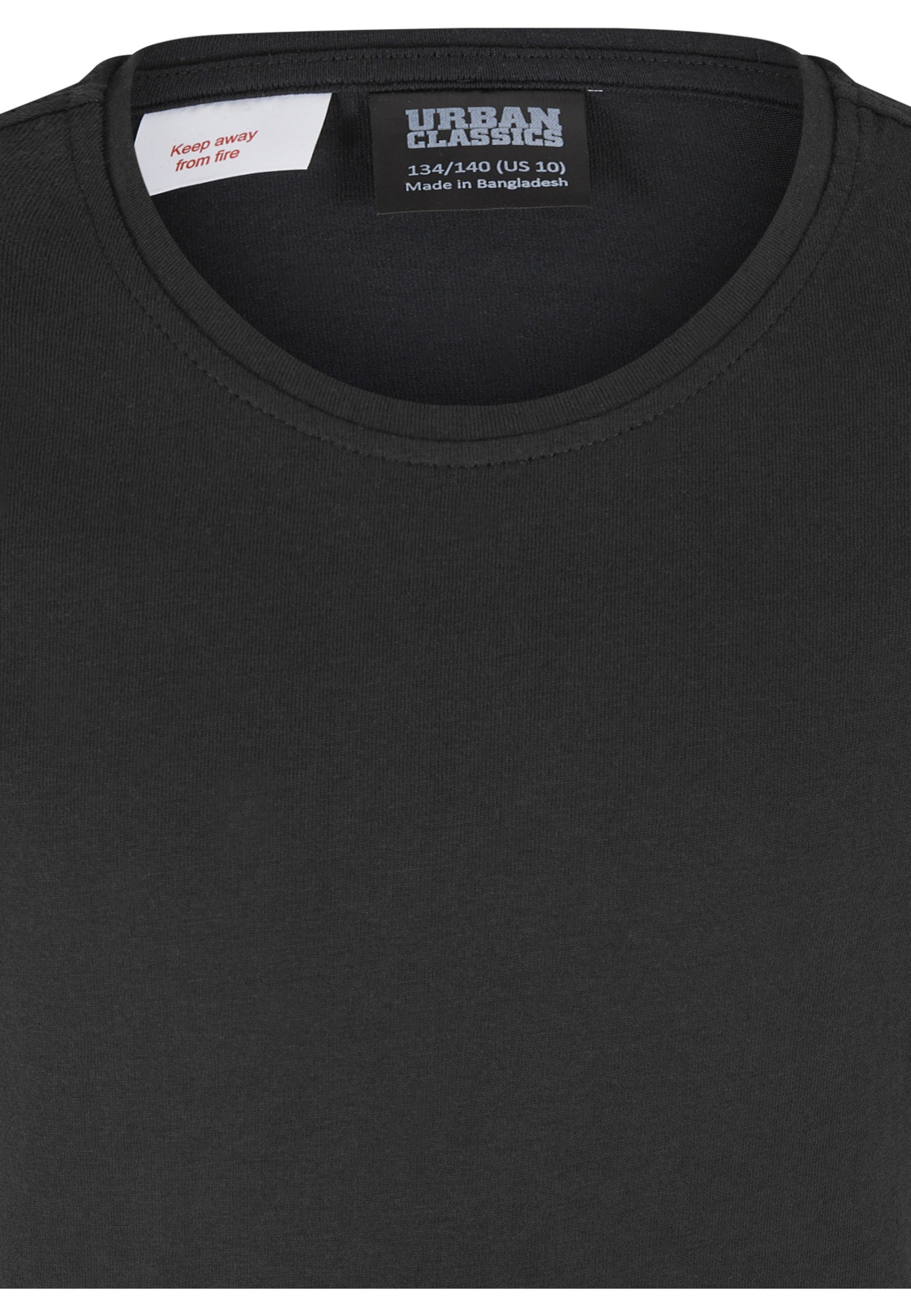 URBAN CLASSICS Shirtkleid »Urban Classics Damen Girls Valance Tee Dress 2-Pack« 1 Stk. tlg.