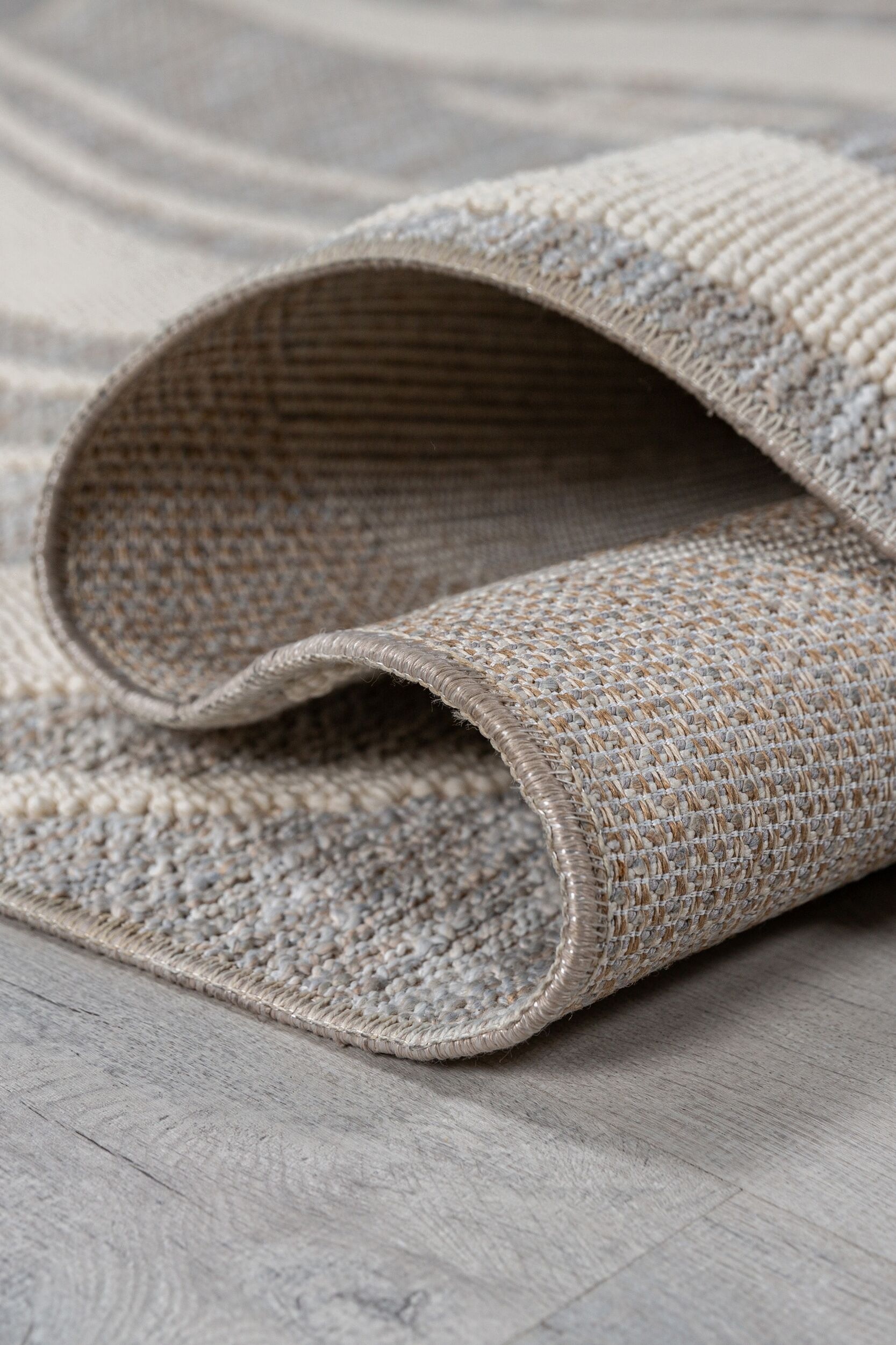 FLAIR RUGS Teppich »Calder«, rechteckig, 9 mm Höhe, waschbar, aus recyceltem Material