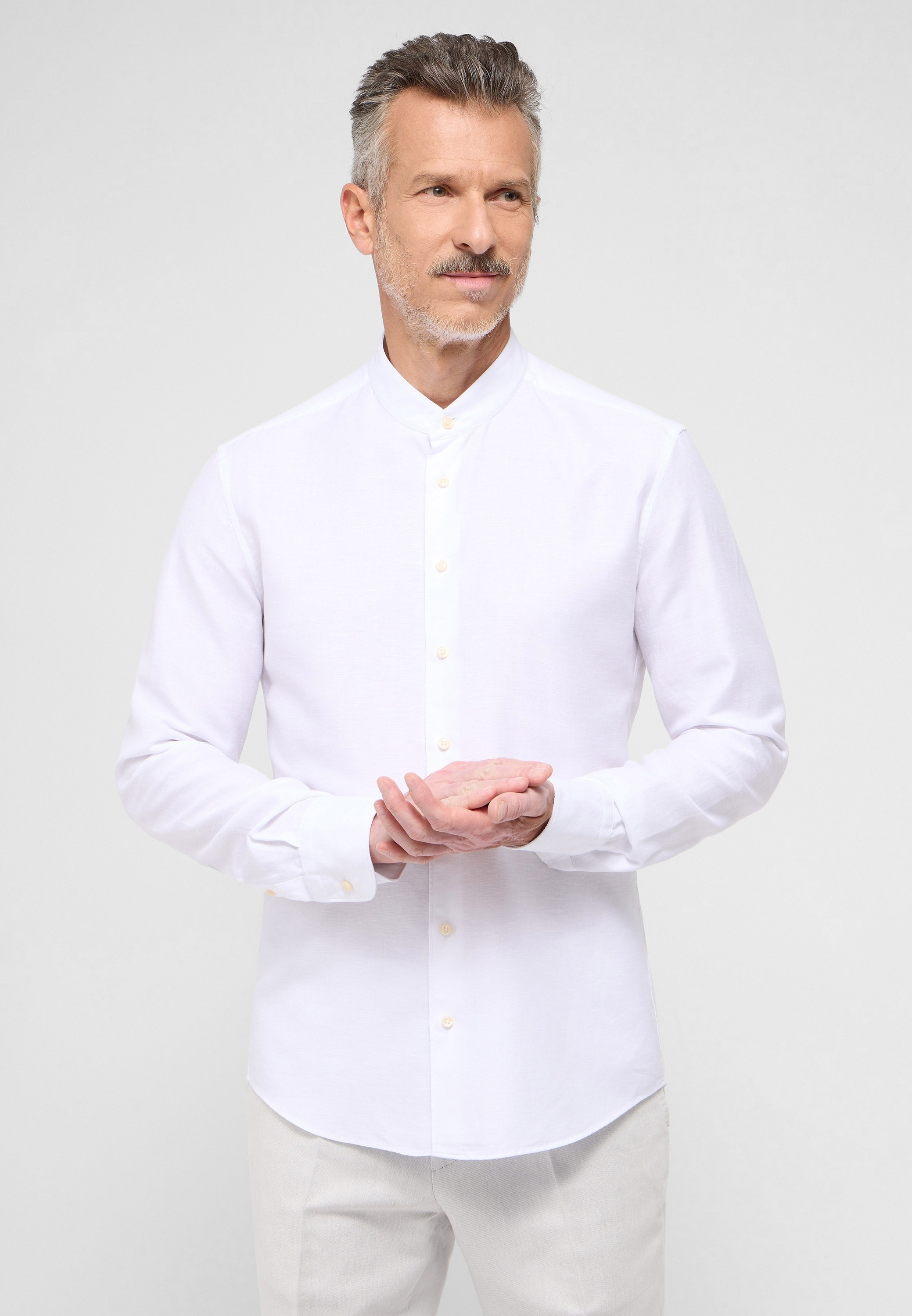 Eterna Langarmhemd "SLIM FIT" EASY IRON (bügelleicht) günstig online kaufen