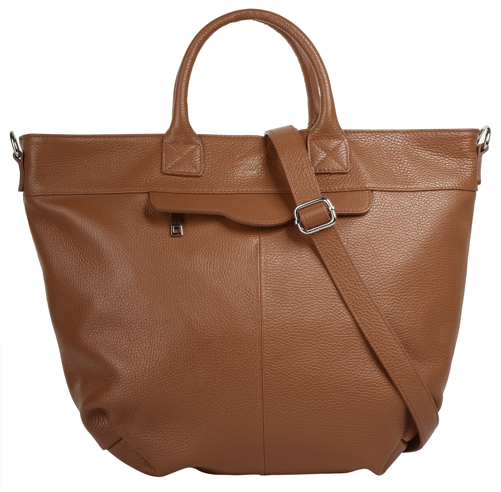 Samantha Look Henkeltasche, echt Leder, Made in Italy