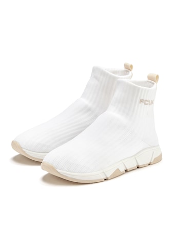 FCUK Sneaker Freizeitschuh Sock Sneaker pus...