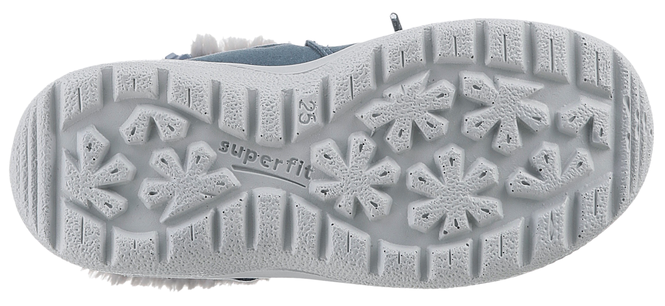 Superfit Winterstiefel »CRYSTAL WMS: mittel«, Snowboots, Schnürstiefel, Winterschuh mit Glitzer