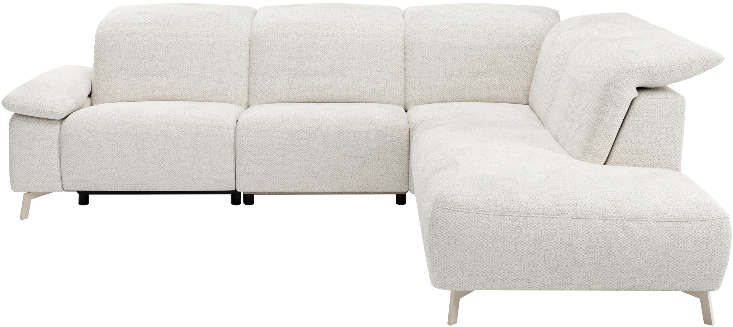 Musterring Ecksofa "MR 370, intelligenter Komfort im modernen Design" Optionale Relaxfunktion, flexible Kopfteile & klappbare Armlehnen