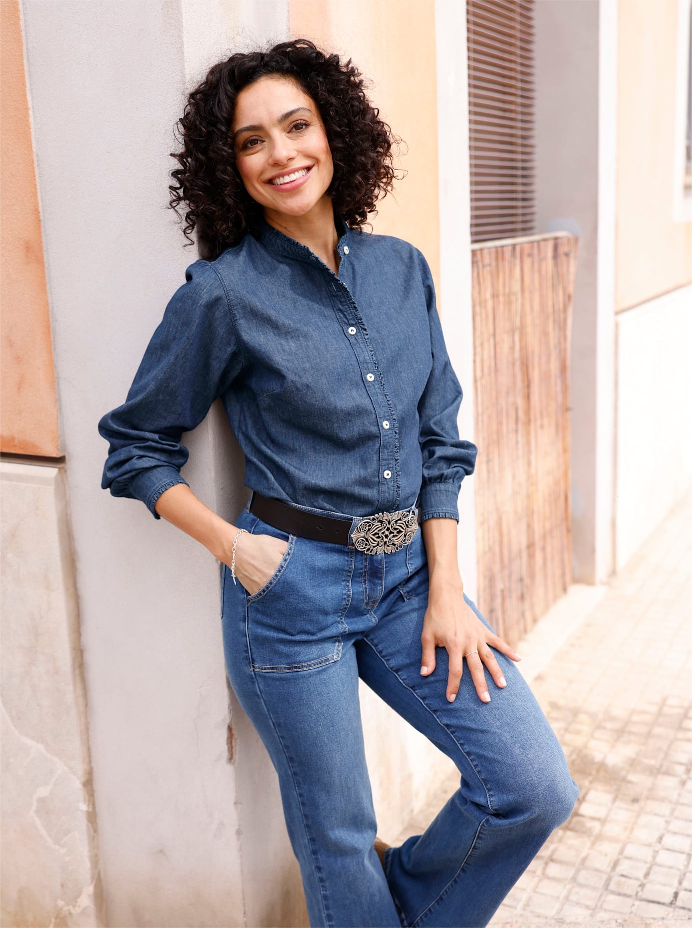 Inspirationen Jeansbluse günstig online kaufen