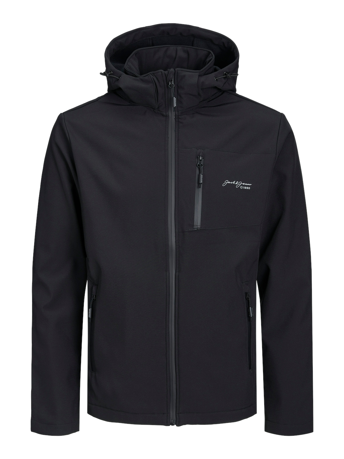 Jack & Jones Softshelljacke »JJ JJTYSON SOFTSHELL JACKET«, mit Kapuze