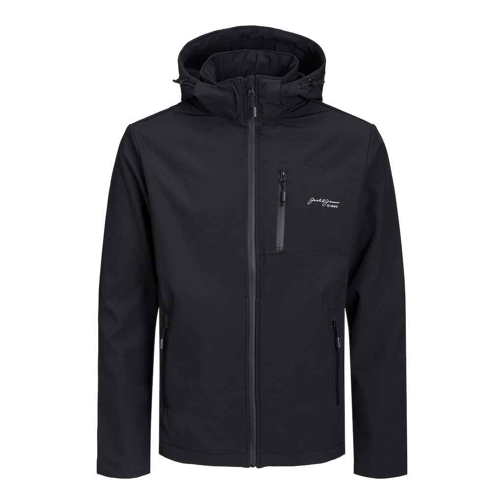 Jack & Jones Softshelljacke »JJ JJTYSON SOFTSHELL JACKET«, mit Kapuze