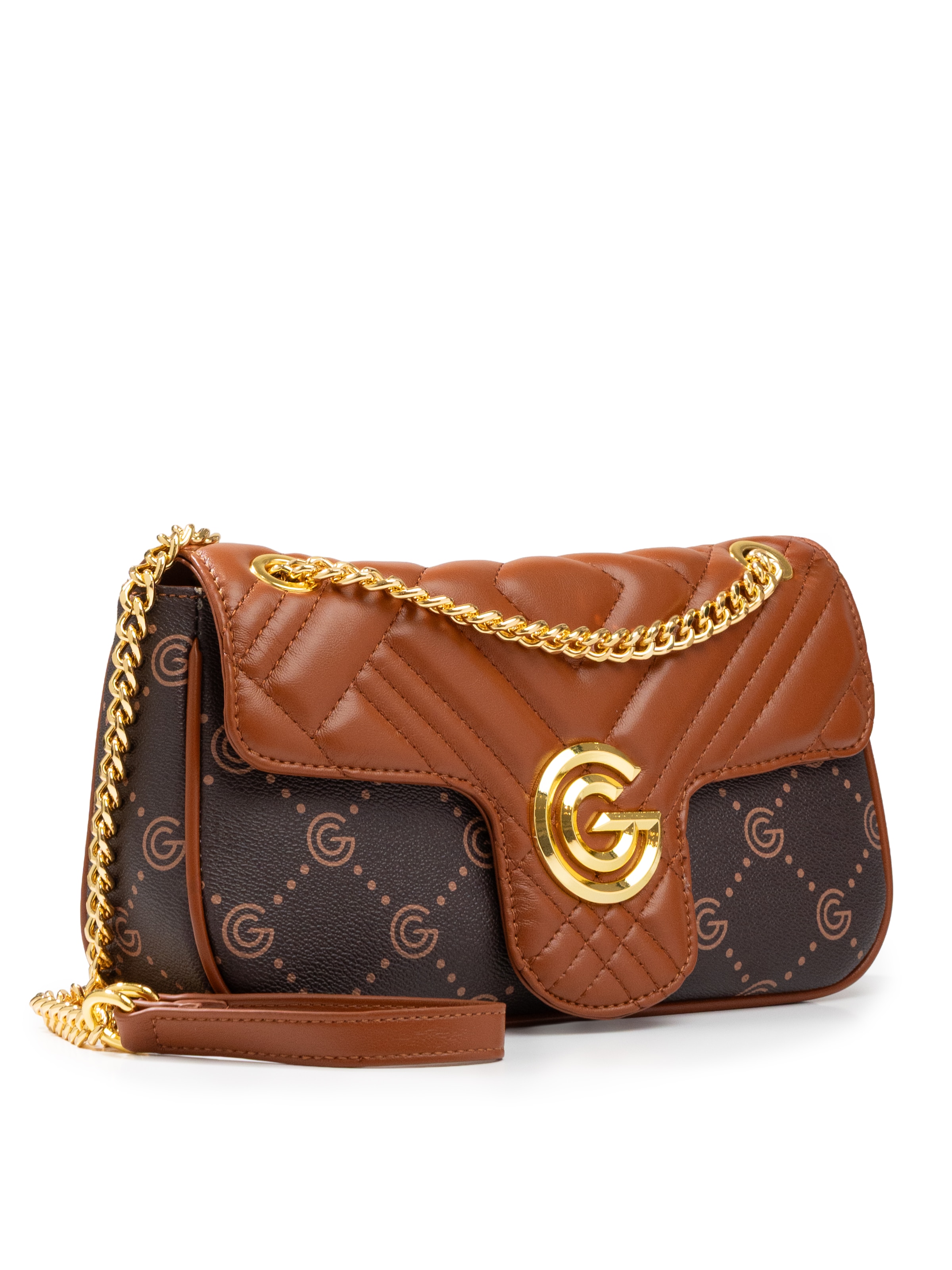 GABRIELLA G By Gabriella Gucci Umhängetasche "CINDY" Damen Umhängetasche, Handtasche, Tragetasche mit Logoverzierung