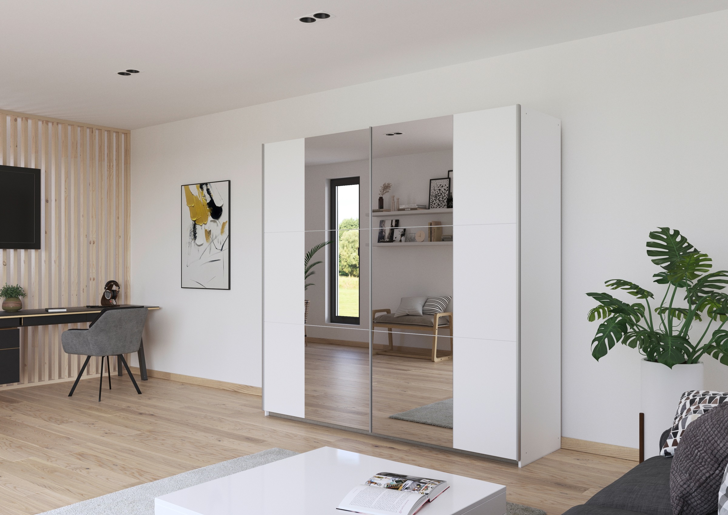 rauch Schwebetürenschrank "Kleiderschrank Schrank Breiten 131/175/218/261 c günstig online kaufen