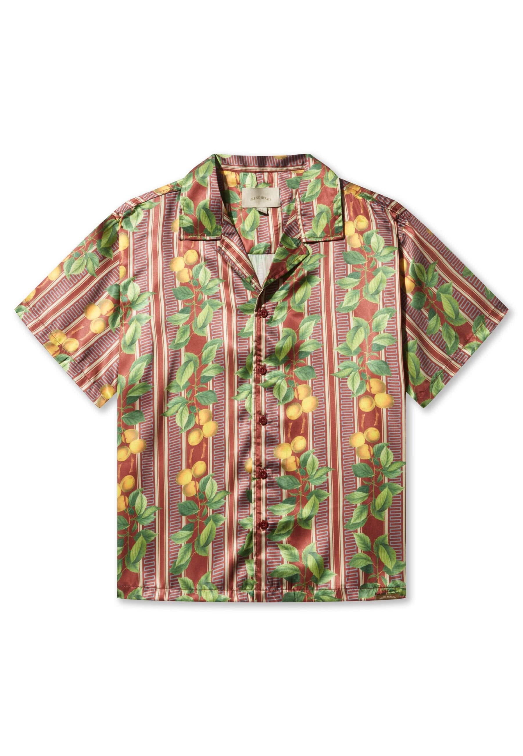 Pas De Monaco Langarmhemd "Pas De Monaco FRUITS CUBAN SHIRT", (1 tlg.) günstig online kaufen